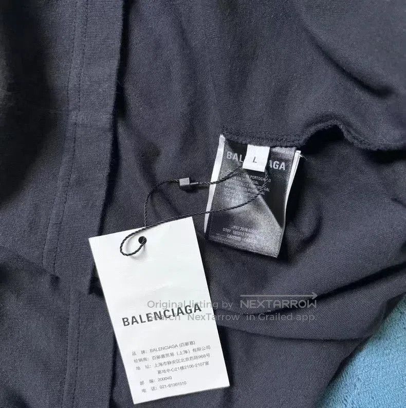 Balenciaga Balenciaga Logo Print Short Sleeve T-Shirt. Size US L / EU 52-54 / 3 - 4 Thumbnail