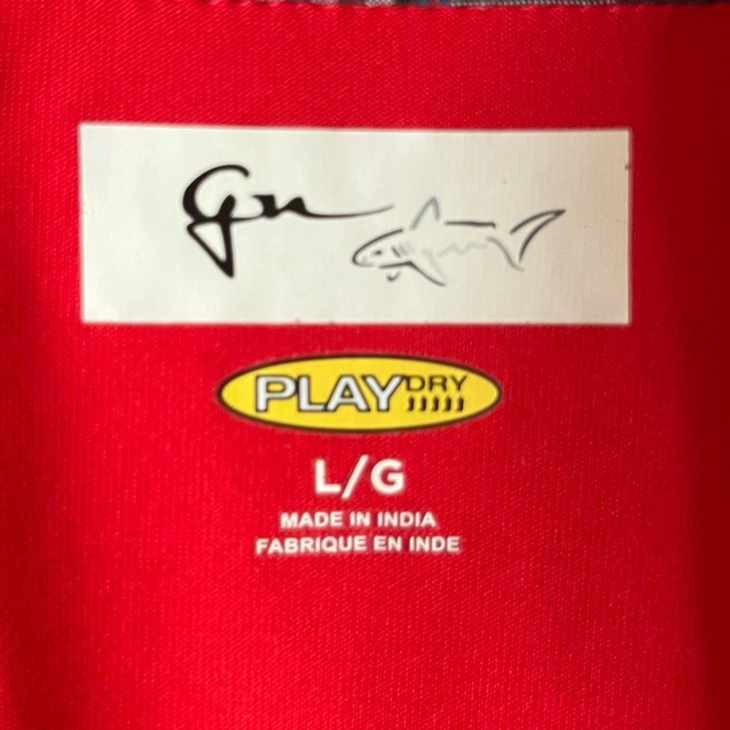 Greg Norman Greg Norman Short Sleeve PLAY Dry Red Polo – Size L ⛳ Size L / US 10 / IT 46 - 3 Thumbnail