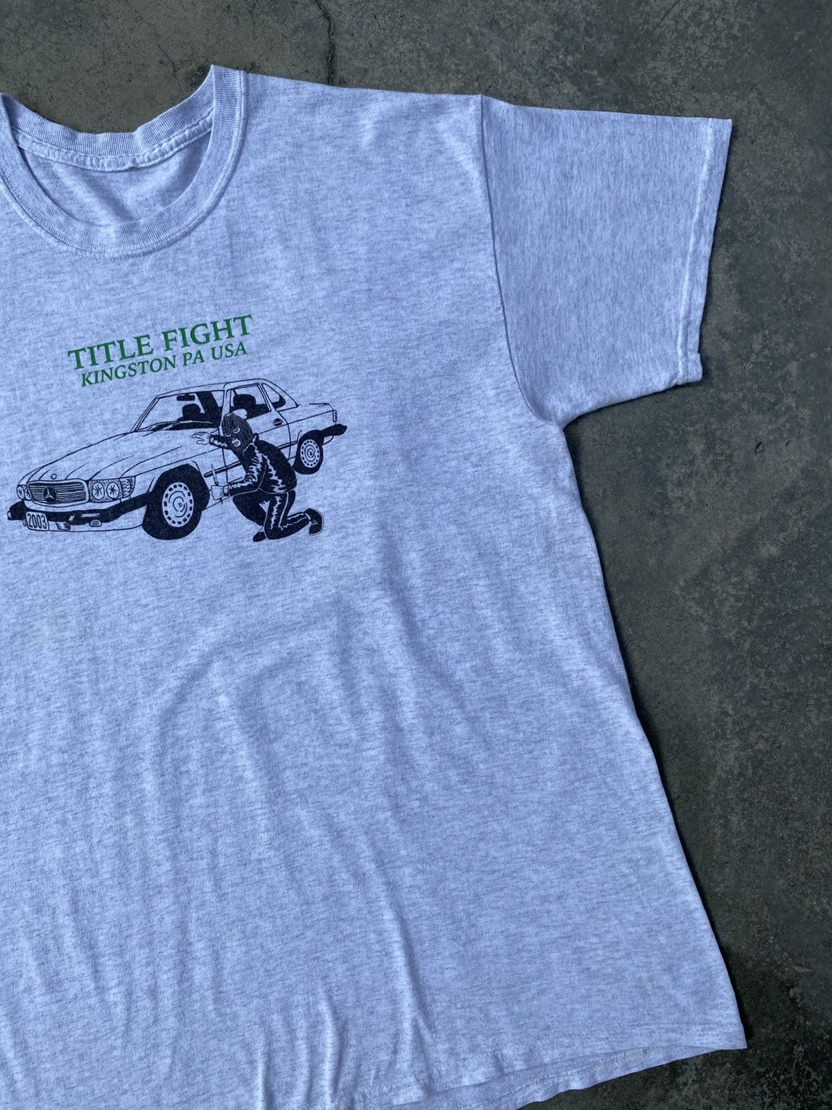 Band Tees Sick🔥Vintage Title Fight "Krawler" / Car Jack Band Tees Size US L / EU 52-54 / 3 - 7 Thumbnail