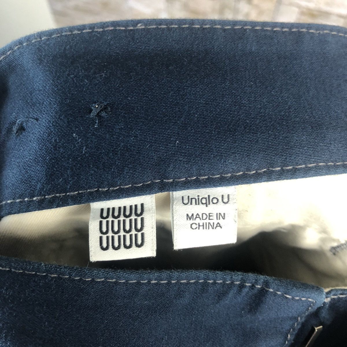 Japanese Brand × Undercover × Uniqlo Uniqlo X Undercover japan vintage Blue Pants #A115 Size 23" - 14 Thumbnail