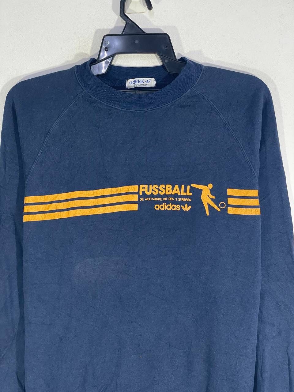 Other Vintage 90s adidas fussball sweatshirt jumper size M Size US M / EU 48-50 / 2 - 4 Thumbnail