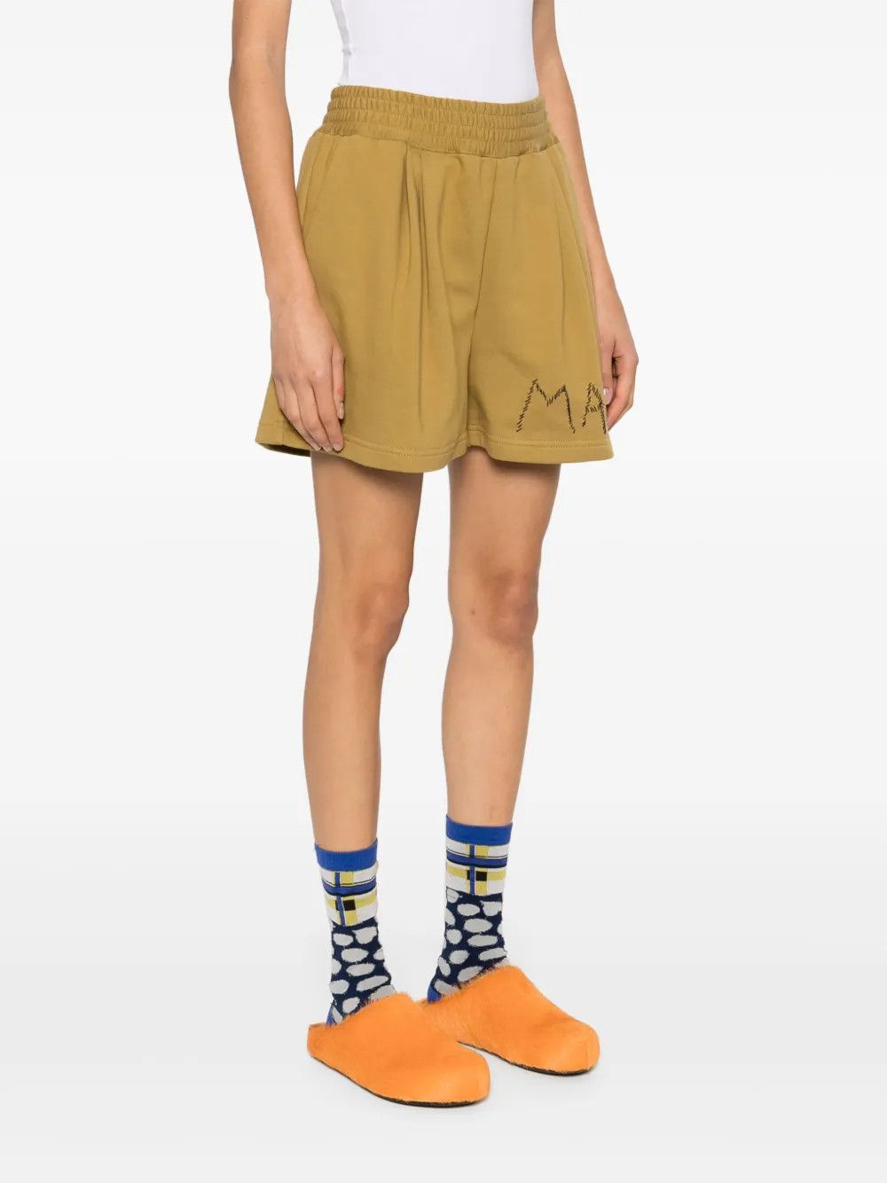 Marni o1y1125 Short in Yellow Size 34" / US 12 / IT 48 - 2 Thumbnail