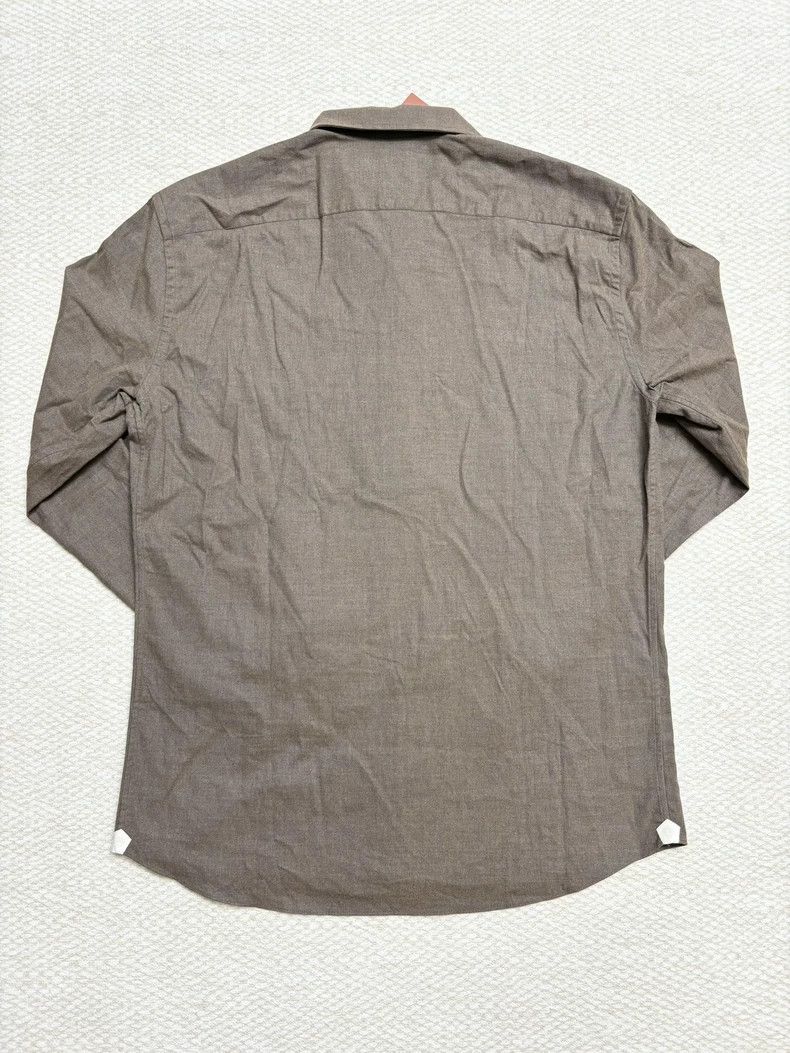 Other LORO PIANA Gray collar open shirt cotton long sleeve shirt Size US L / EU 52-54 / 3 - 2 Thumbnail