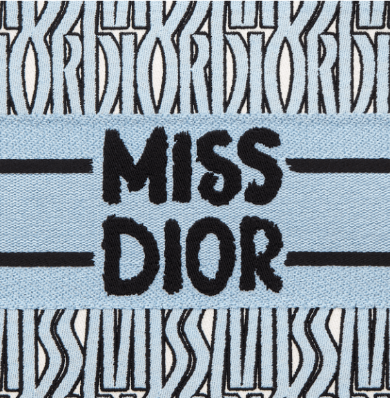 Dior o1w1db10526 M1296Z Size : OS / Tote Bag in Pale Blue/Black Size ONE SIZE - 5 Thumbnail