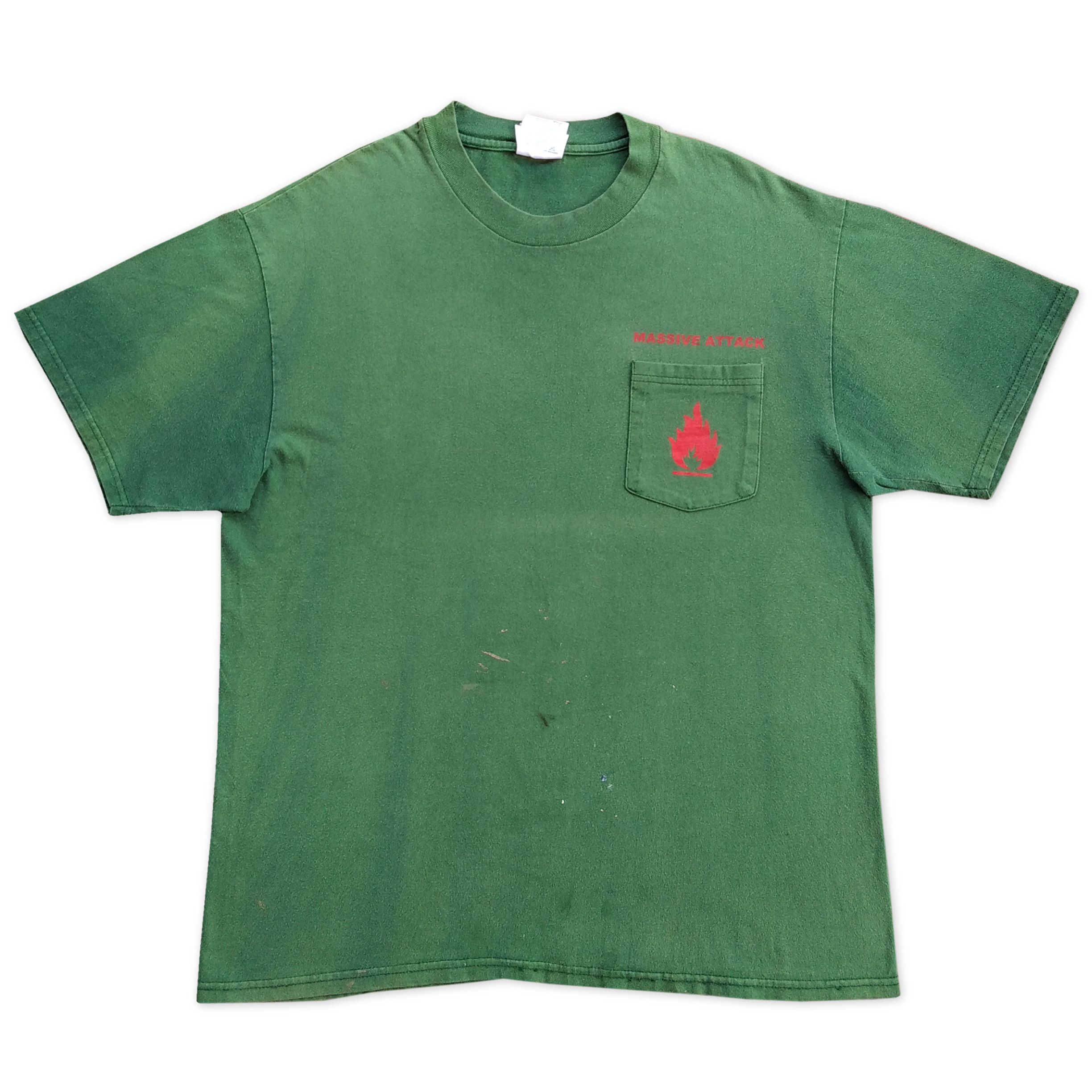 Band Tees × Streetwear × Vintage Massive Attack - 100th