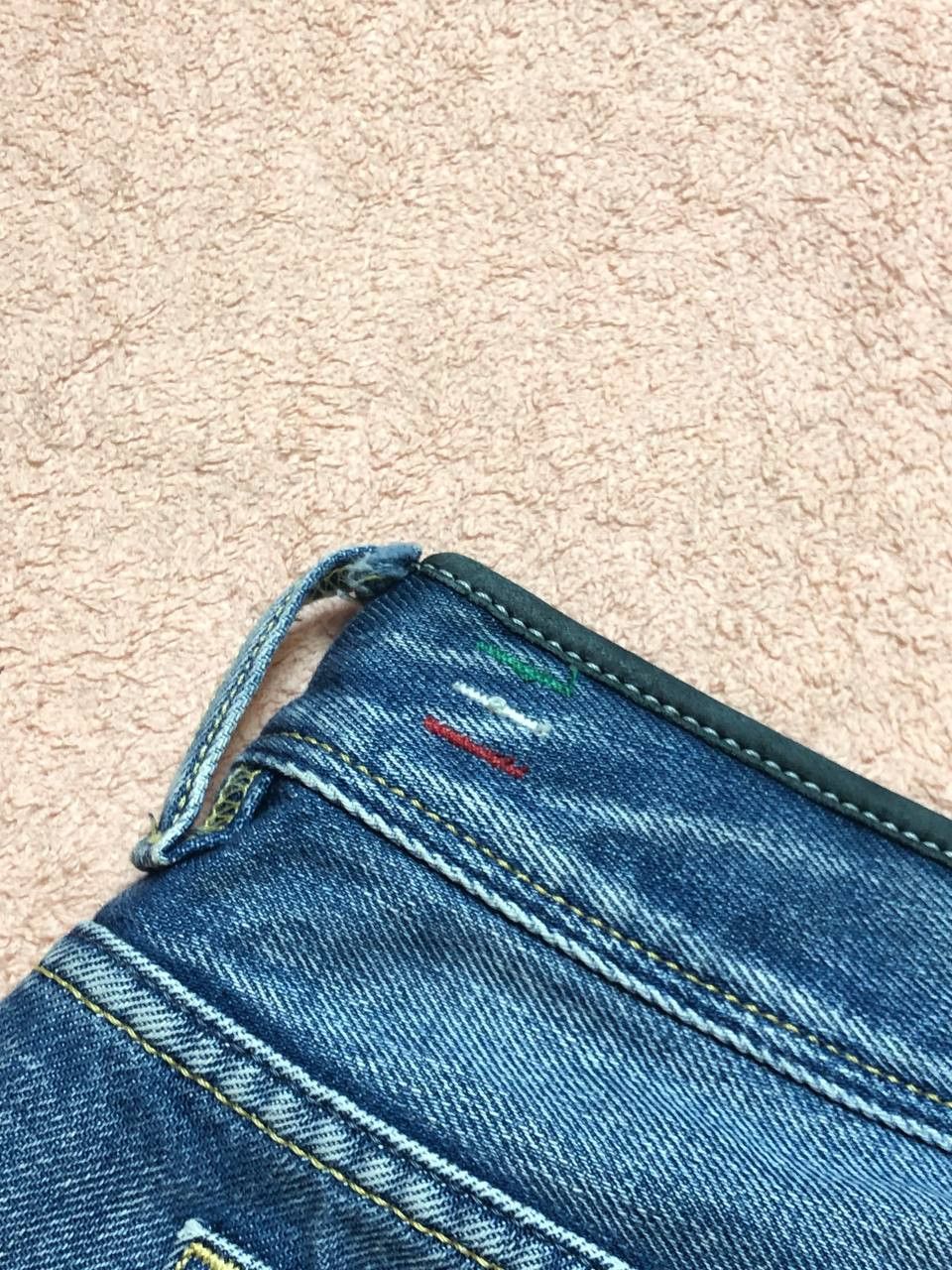 Diesel Vintage denim shorts Diesel BEBEL crazy Y2K streetwear Size 28" / US 6 / IT 42 - 18 Thumbnail