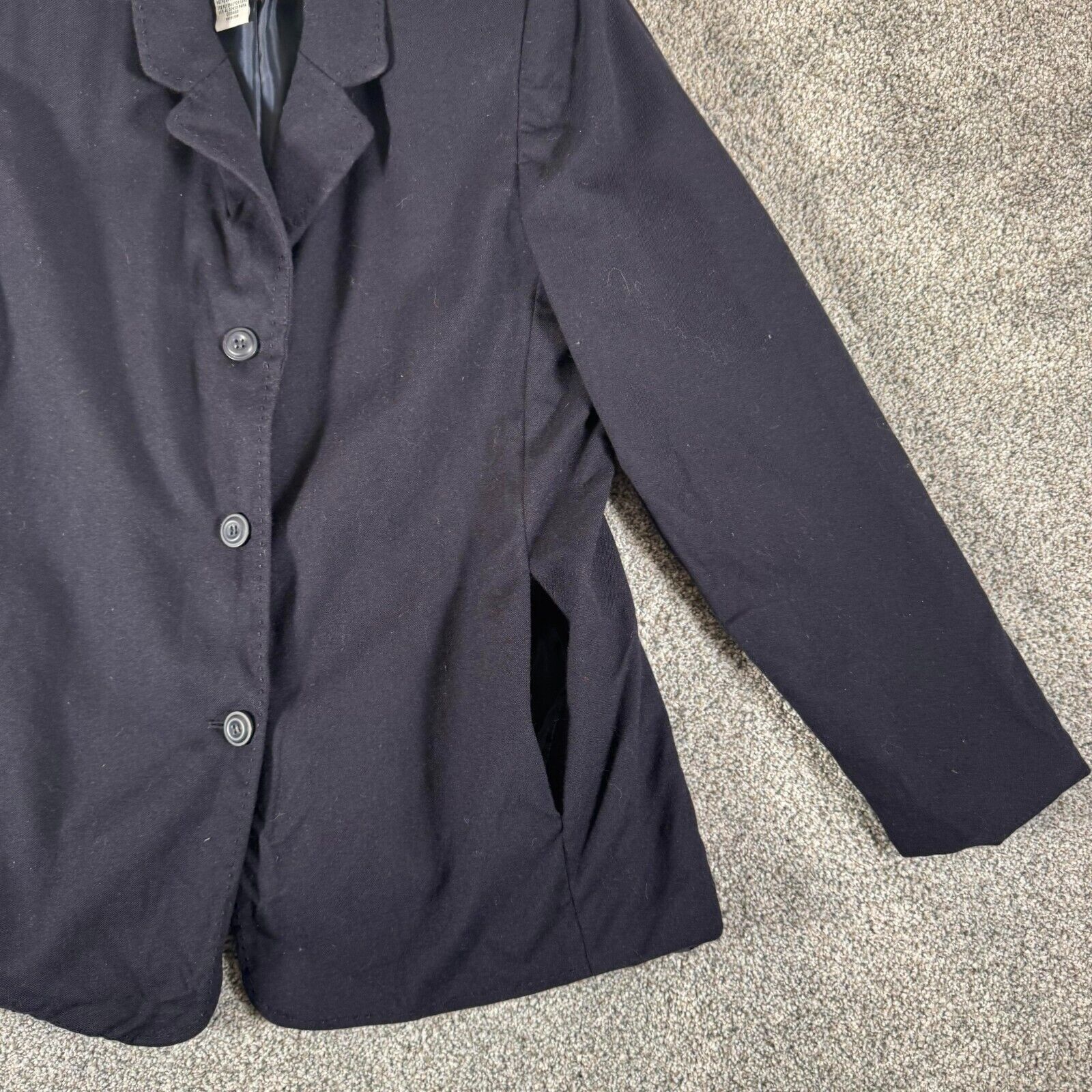 Other Sag Harbor Blazer Womens Size 6 Petite Wool 90s Y2K Vintage Size M / US 6-8 / IT 42-44 - 7 Thumbnail