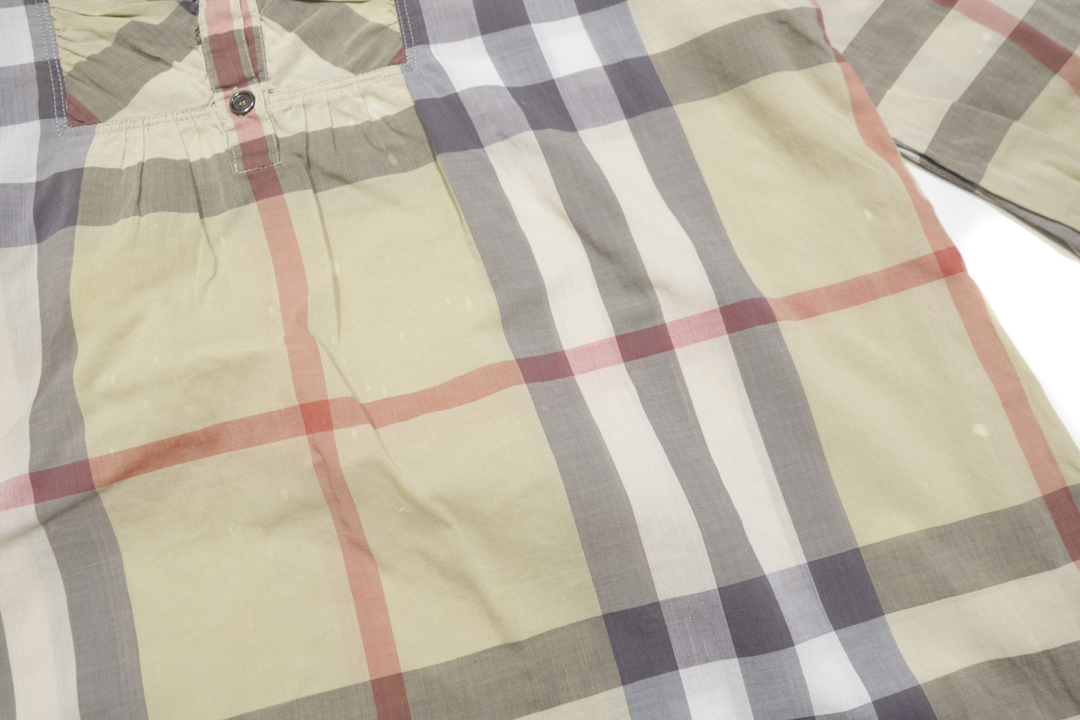 Burberry Brit Nova Check Blouse Size S / US 4 / IT 40 - 5 Thumbnail