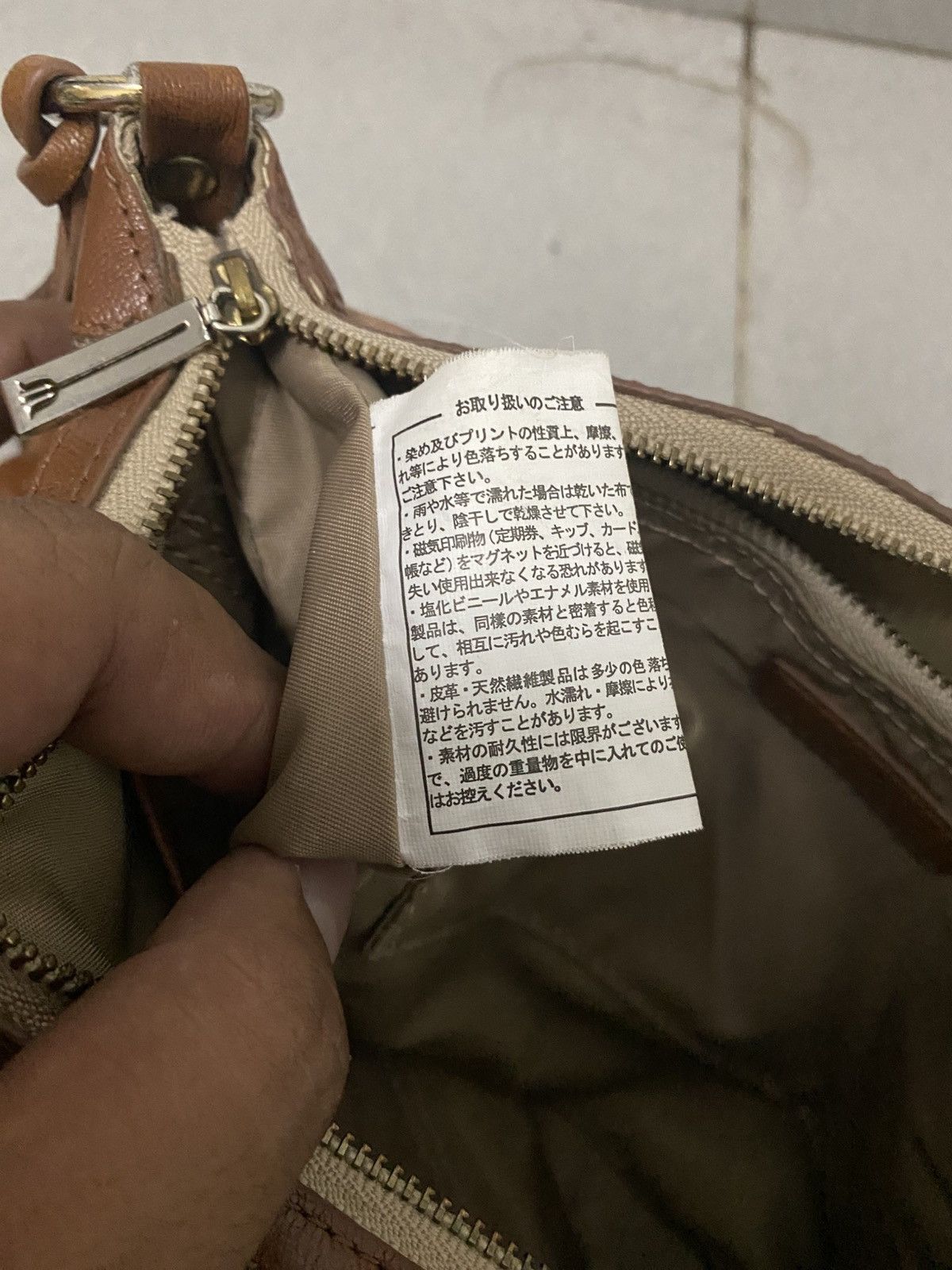 Yohji Yamamoto Vintage Ysaccs Yohji Yamamoto Shoulder Bag Size ONE SIZE - 14 Thumbnail