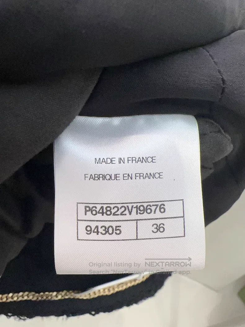 Chanel Chanel Black gold thread jacket Size XS / US 0-2 / IT 36-38 - 4 Thumbnail