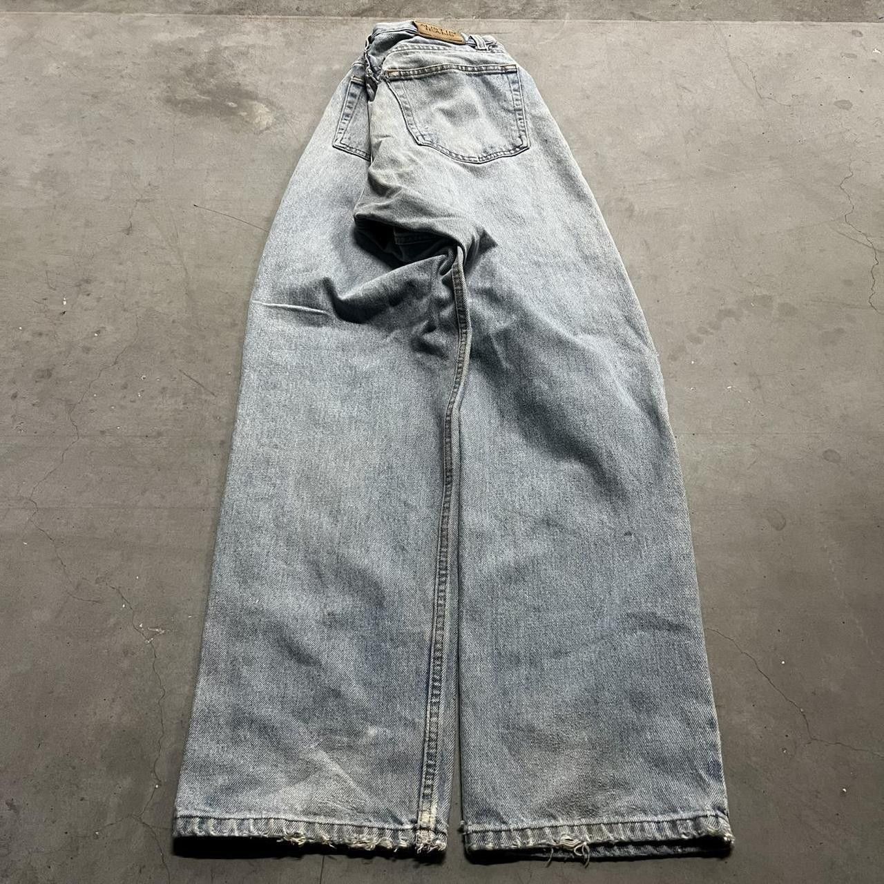 Vintage Crazy Vintage Y2K/2000s Skater Style Streetwear Light Wash Denim Jeans! Size US 32 / EU 48 - 6 Thumbnail