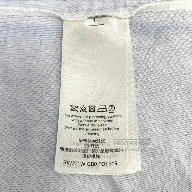 Louis Vuitton Louis Vuitton Light Blue Cotton Women's T. Size S / US 4 / IT 40 - 6 Thumbnail