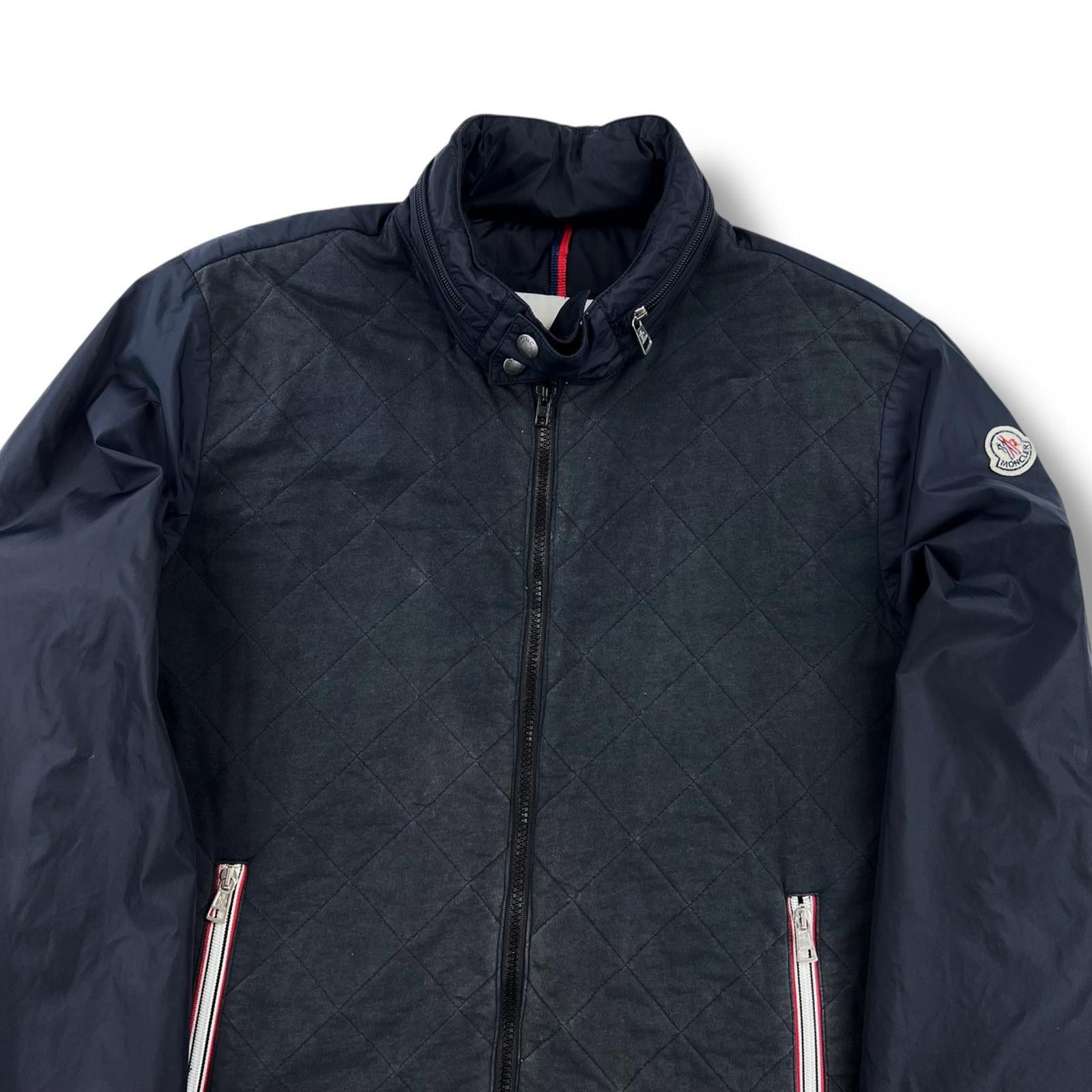 Moncler Moncler Navy Quilted Jacket Size US M / EU 48-50 / 2 - 1 Thumbnail