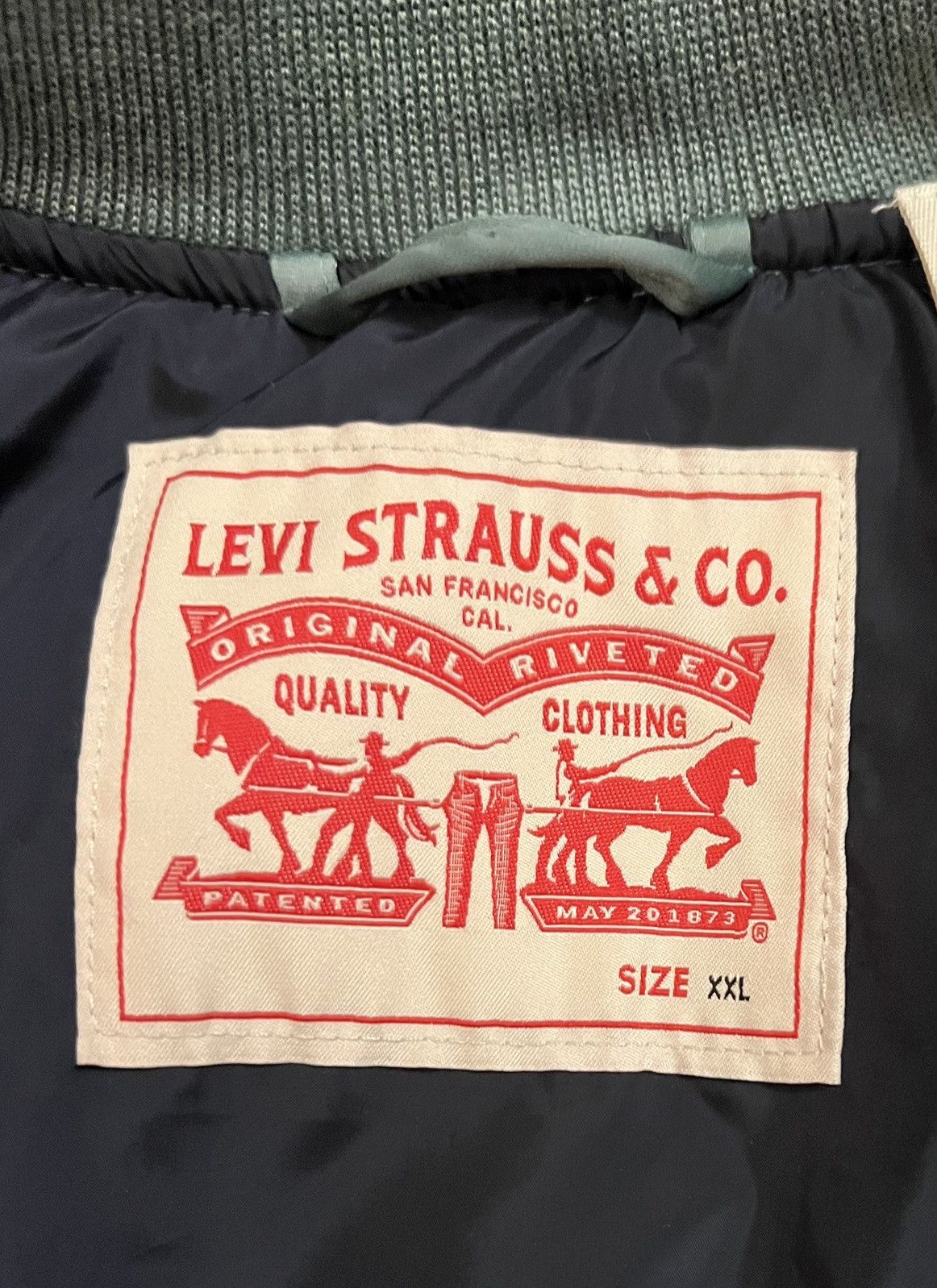 Levi's Levis Bomber Jacket Size US XXL / EU 58 / 5 - 4 Thumbnail