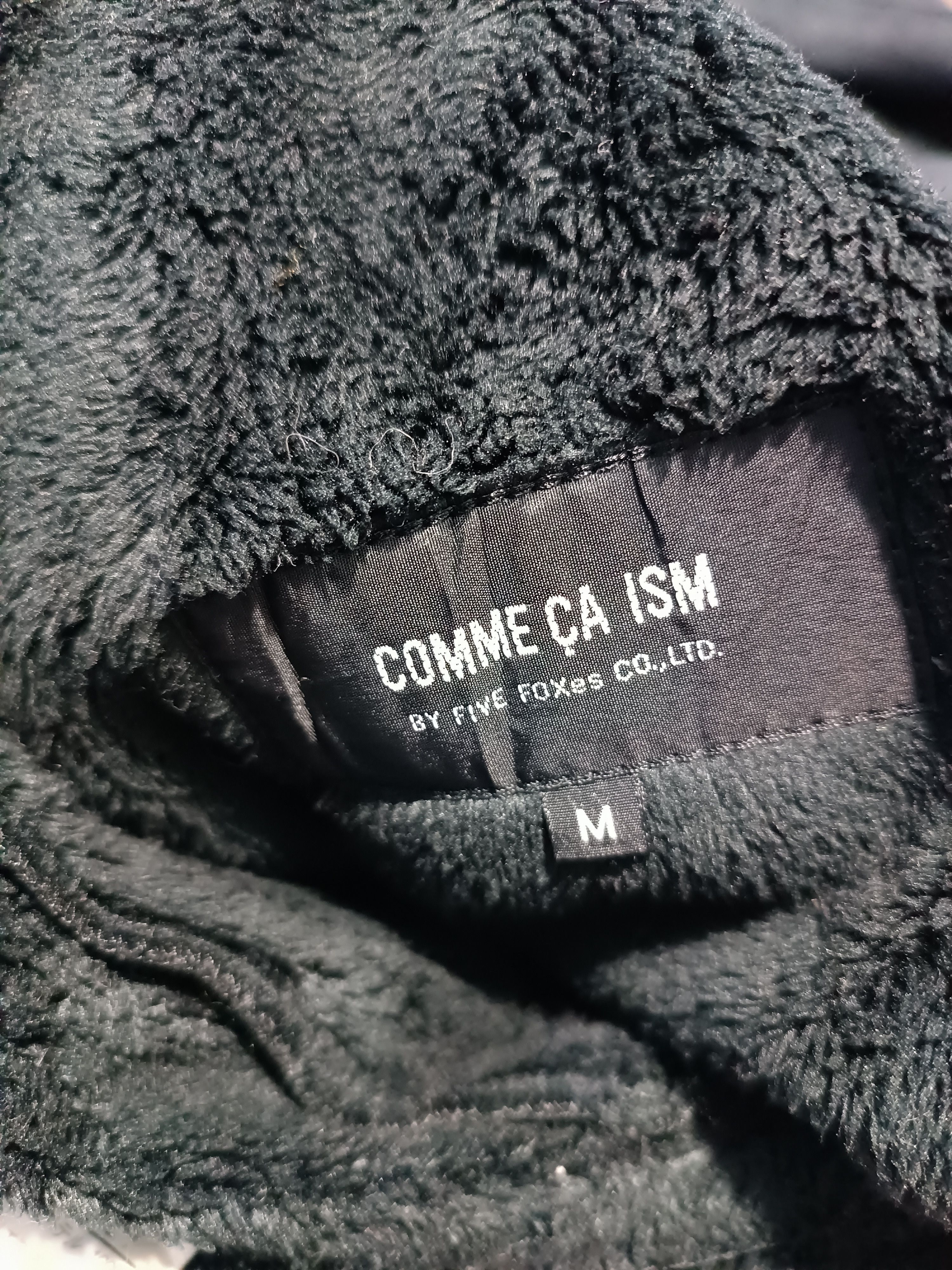 Japanese Brand Comme Ca Ism Suede Mouton Zip Rider Jacket Size US M / EU 48-50 / 2 - 8 Thumbnail