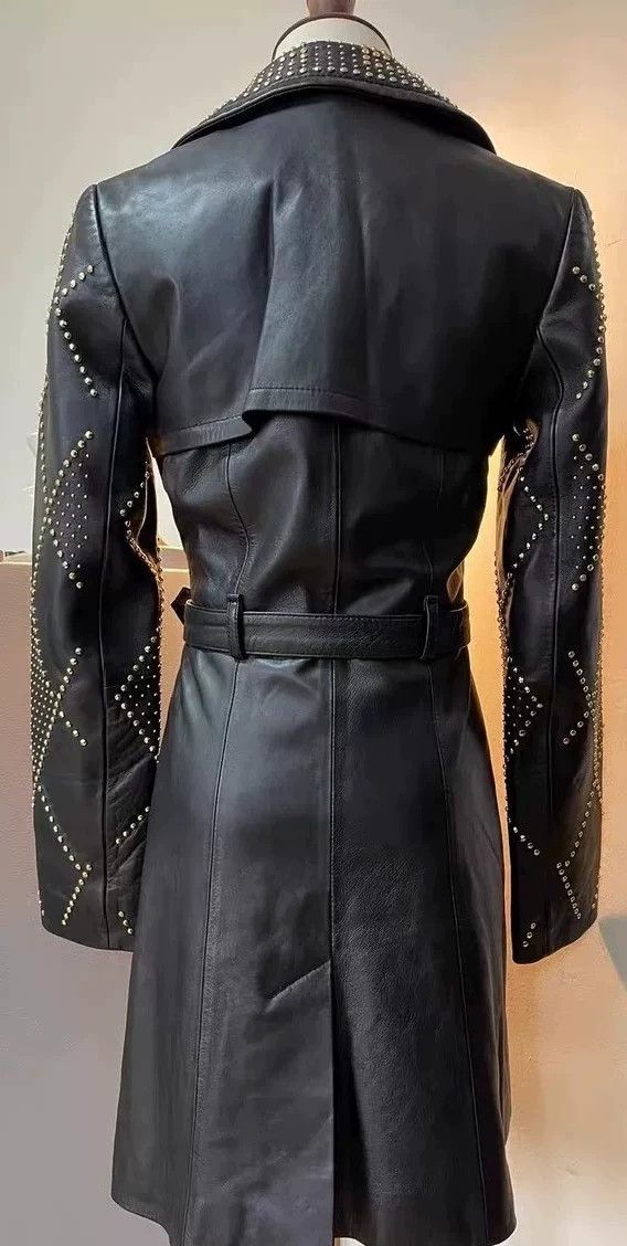 Versace Versace Co-branded leather jacket Size XS / US 0-2 / IT 36-38 - 2 Thumbnail