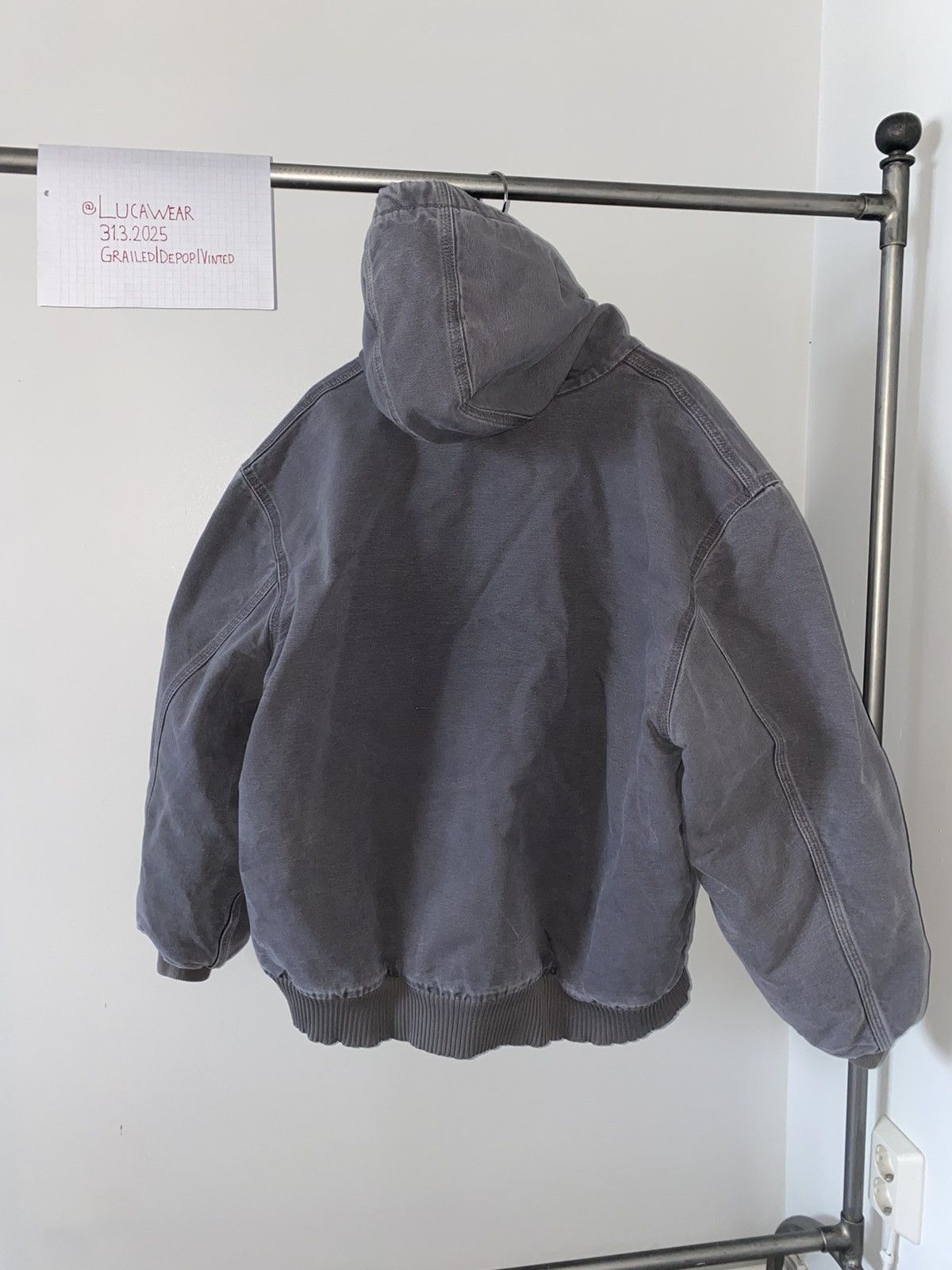 Carhartt Vintage Carhartt Jacket Grey XL Size US XL / EU 56 / 4 - 3 Thumbnail