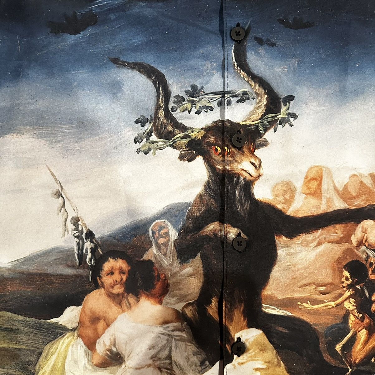 Designer × Vintage Rare Francisco Goya ‘Witches’ Sabbath’ Size US L / EU 52-54 / 3 - 5 Thumbnail