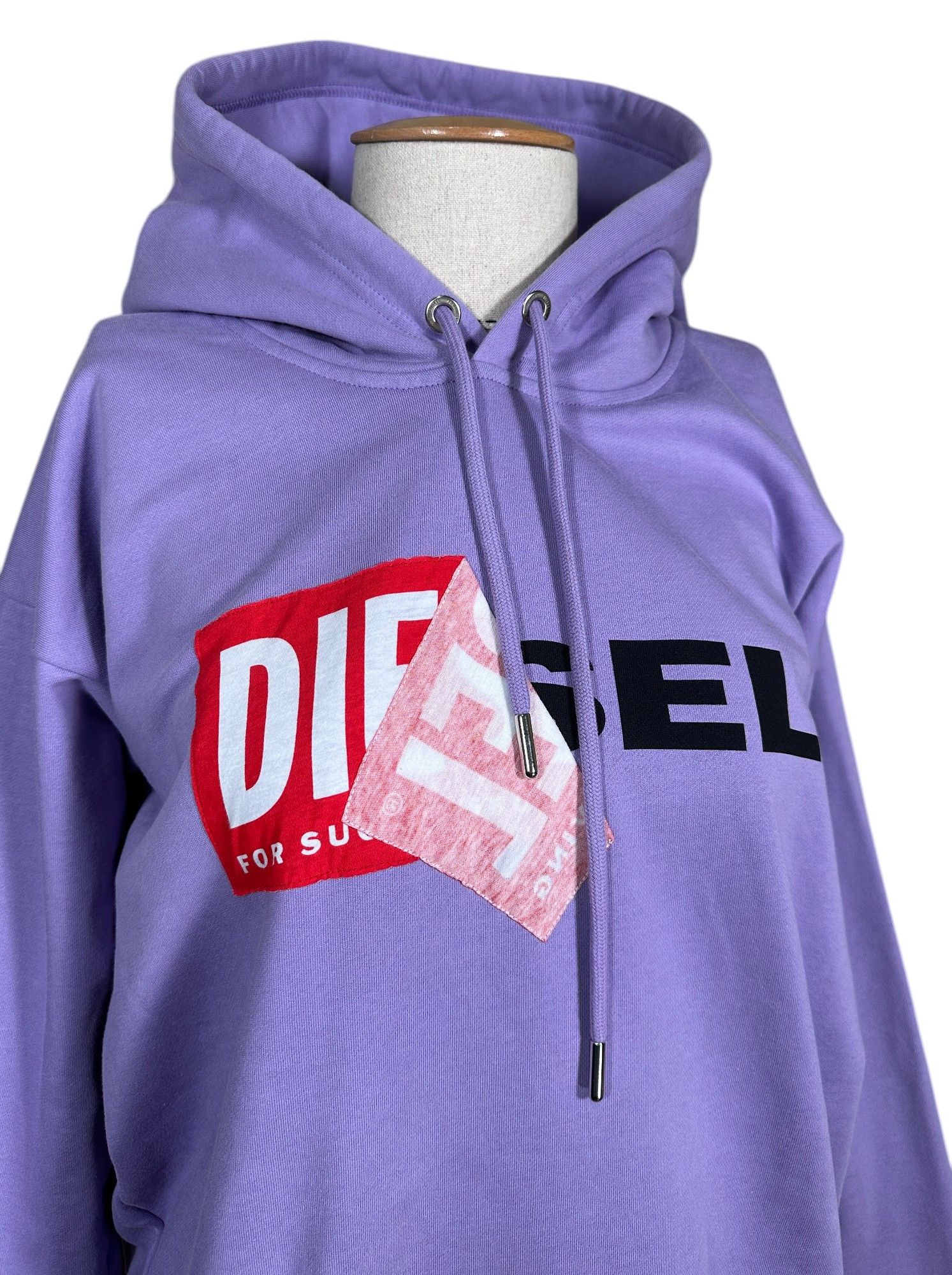 Diesel Purple Sweatshirt logo Size US S / EU 44-46 / 1 - 2 Thumbnail