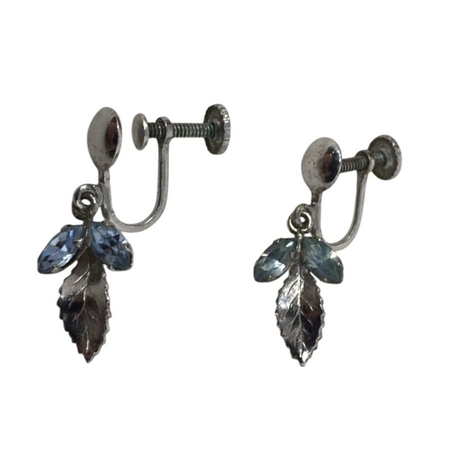 Other Women's Vintage Sterling Screw Back Earrings Size ONE SIZE - 1 Thumbnail