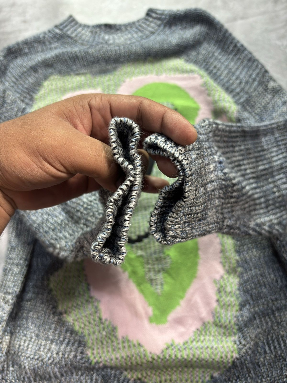 Other WE11DONE GRAPHIC JACQUARD SWEATER Size US L / EU 52-54 / 3 - 3 Thumbnail