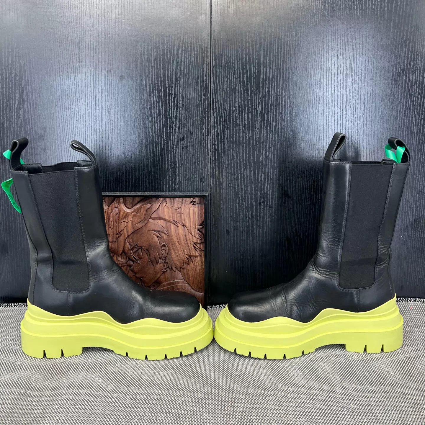 Bottega Veneta bv Chelsea boots Avocado Green size 38 with box Size US 7.5 / IT 37.5 - 3 Thumbnail