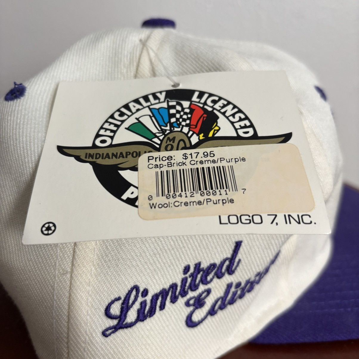 Logo 7 × Vintage $60 Vintage 1994 Brickyard 400 Inaugural Year SnapBack Hat Size ONE SIZE - 3 Thumbnail