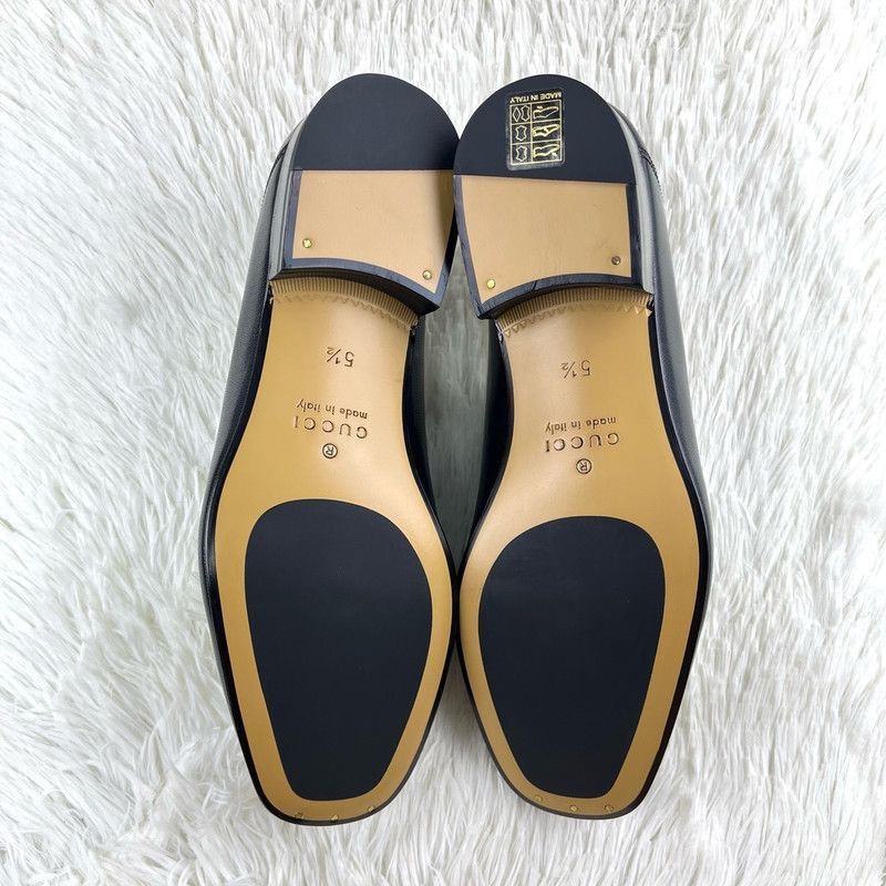 Gucci Gucci Leather Horsebit Loafers in Black - Size US 8.5 / EU 41-42 - 4 Thumbnail