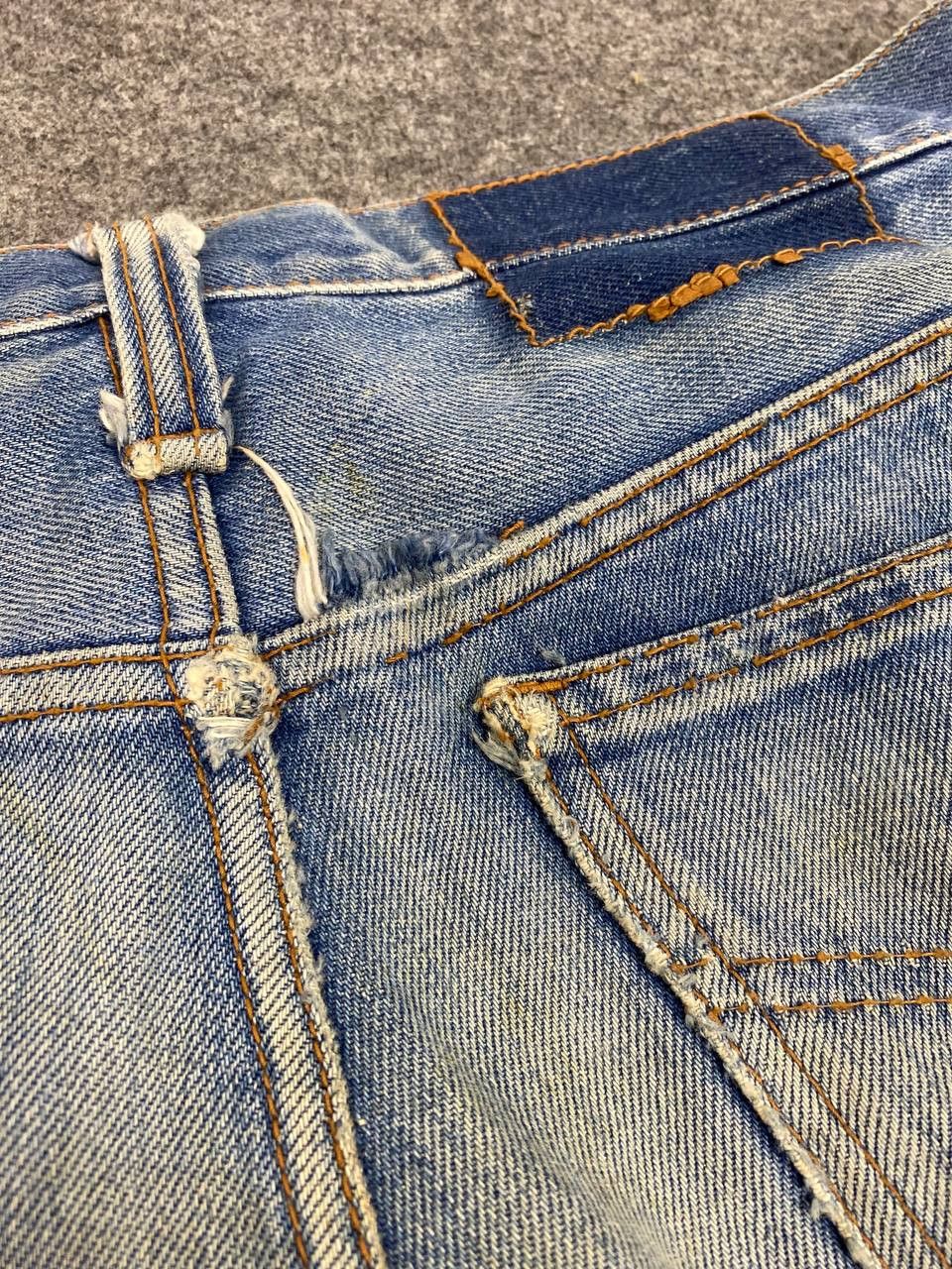 Japanese Brand vintage modoc japan bootcut flare distressed denim Size US 34 / EU 50 - 4 Thumbnail