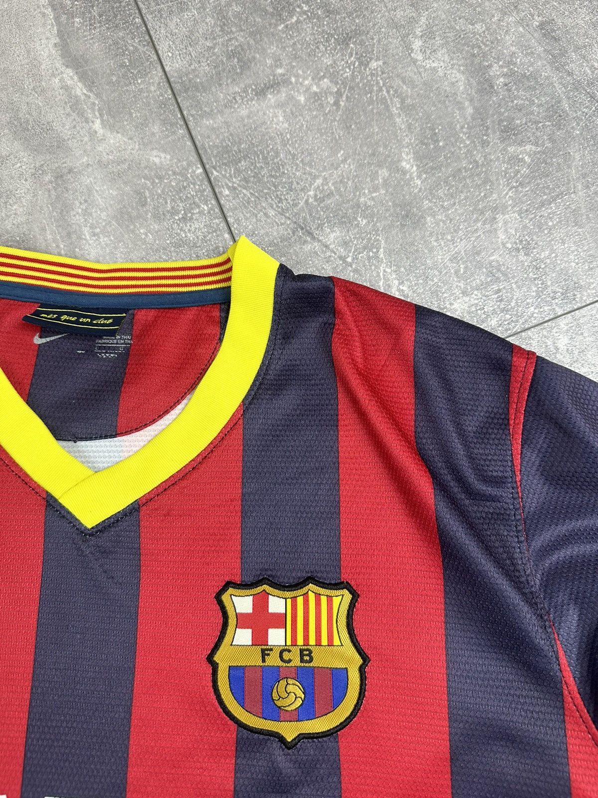 Nike Nike Barcelona FC Soccer Jersey Vintage Size US L / EU 52-54 / 3 - 6 Thumbnail