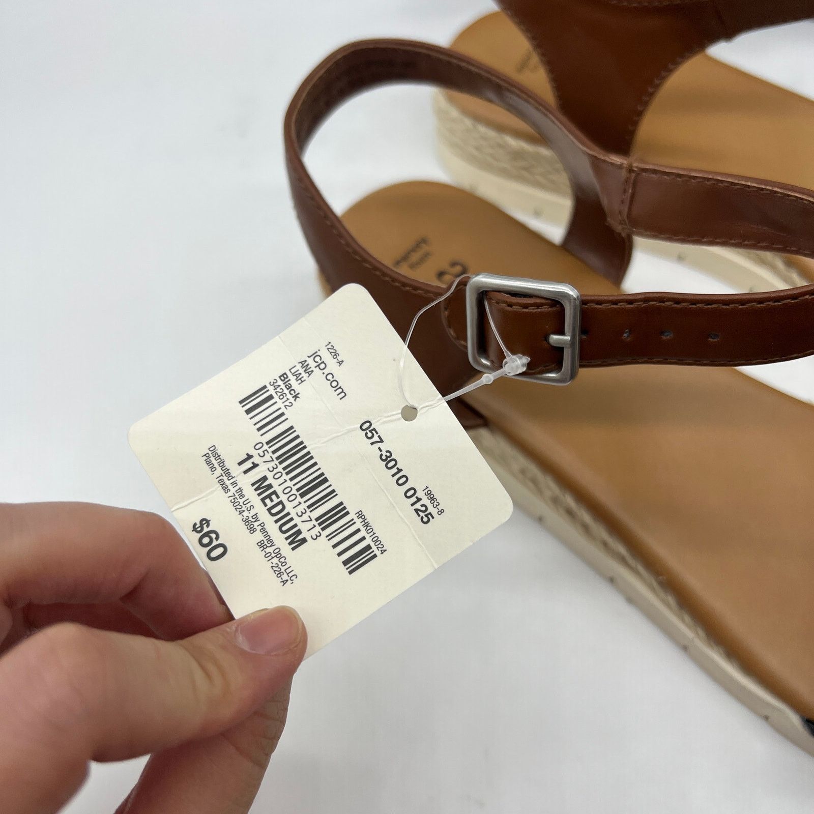 Other a.n.a Liah Women's Sandals Flat Ankle Strap Size US 11 / IT 41 - 5 Thumbnail