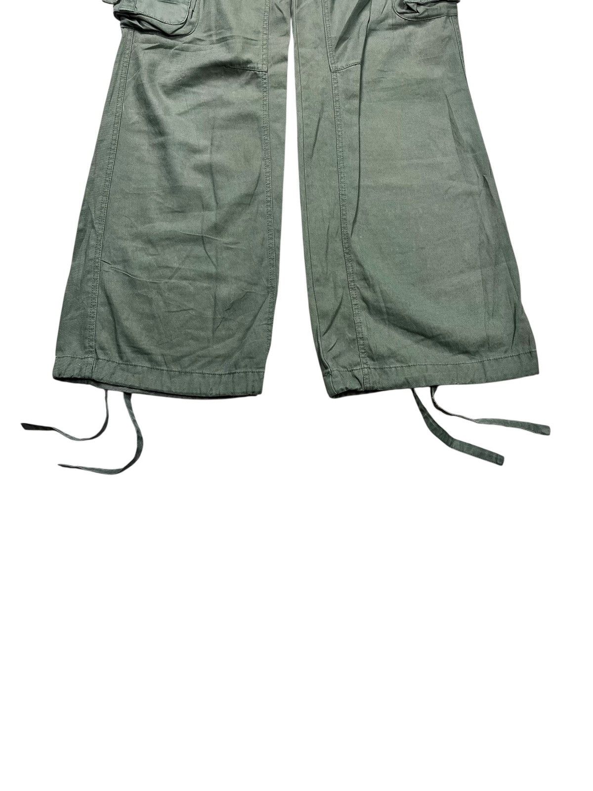 Diesel 2000s Diesel - Super Flared Parachute Cargo Pants Size US 30 / EU 46 - 3 Thumbnail