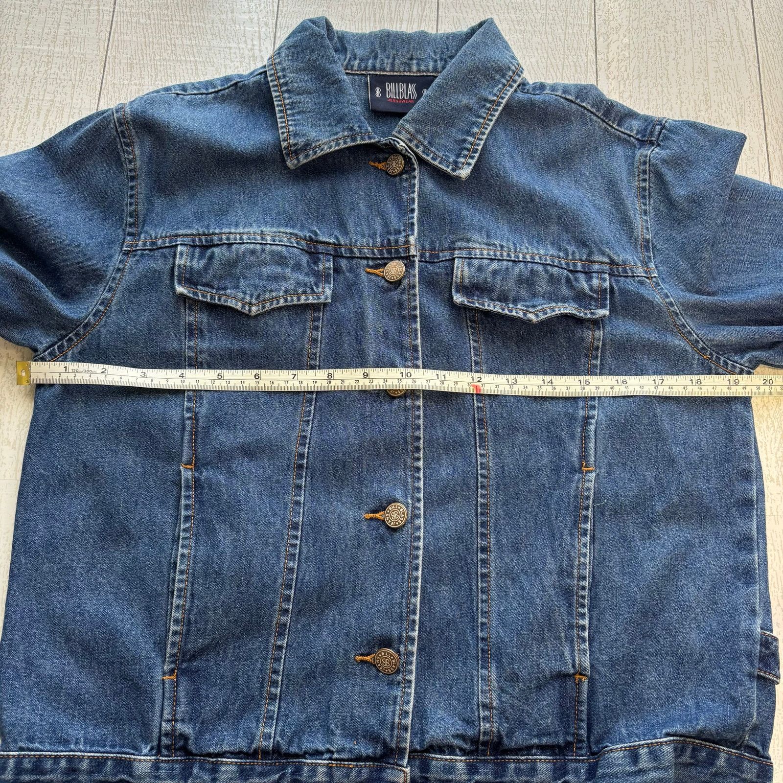 Bill Blass Bill Blass Denim Jacket Size Small Size S / US 4 / IT 40 - 6 Thumbnail