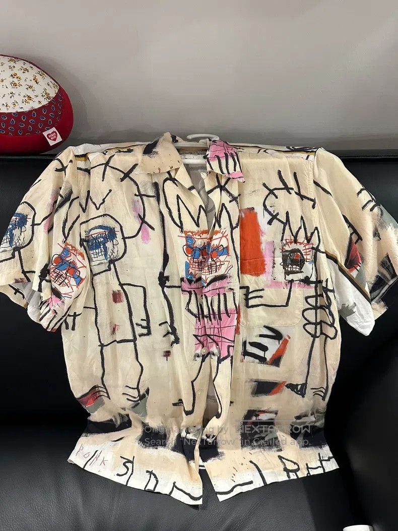 Wacko Maria Wacko Maria Basquit co-branded shirt Size US S / EU 44-46 / 1 - 2 Thumbnail