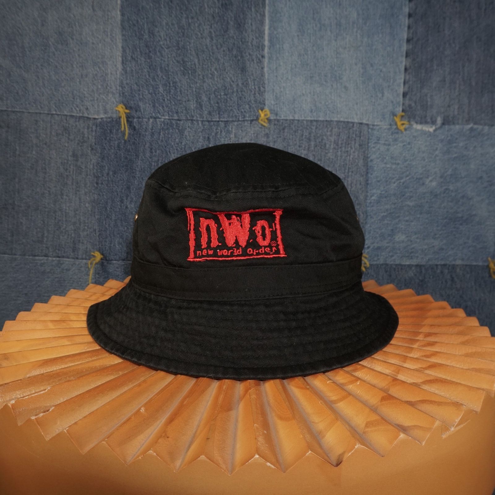 WWE OSFA- Vintage / Y2K WWE New World Order Wrestling Bucket Hat Size ONE SIZE - 1 Thumbnail
