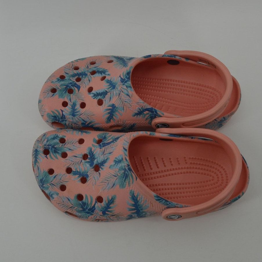 Crocs Crocs Coral Tropical Size 7W Classic Seasonal Graphic Clogs Size US 7 / IT 37 - 8 Thumbnail