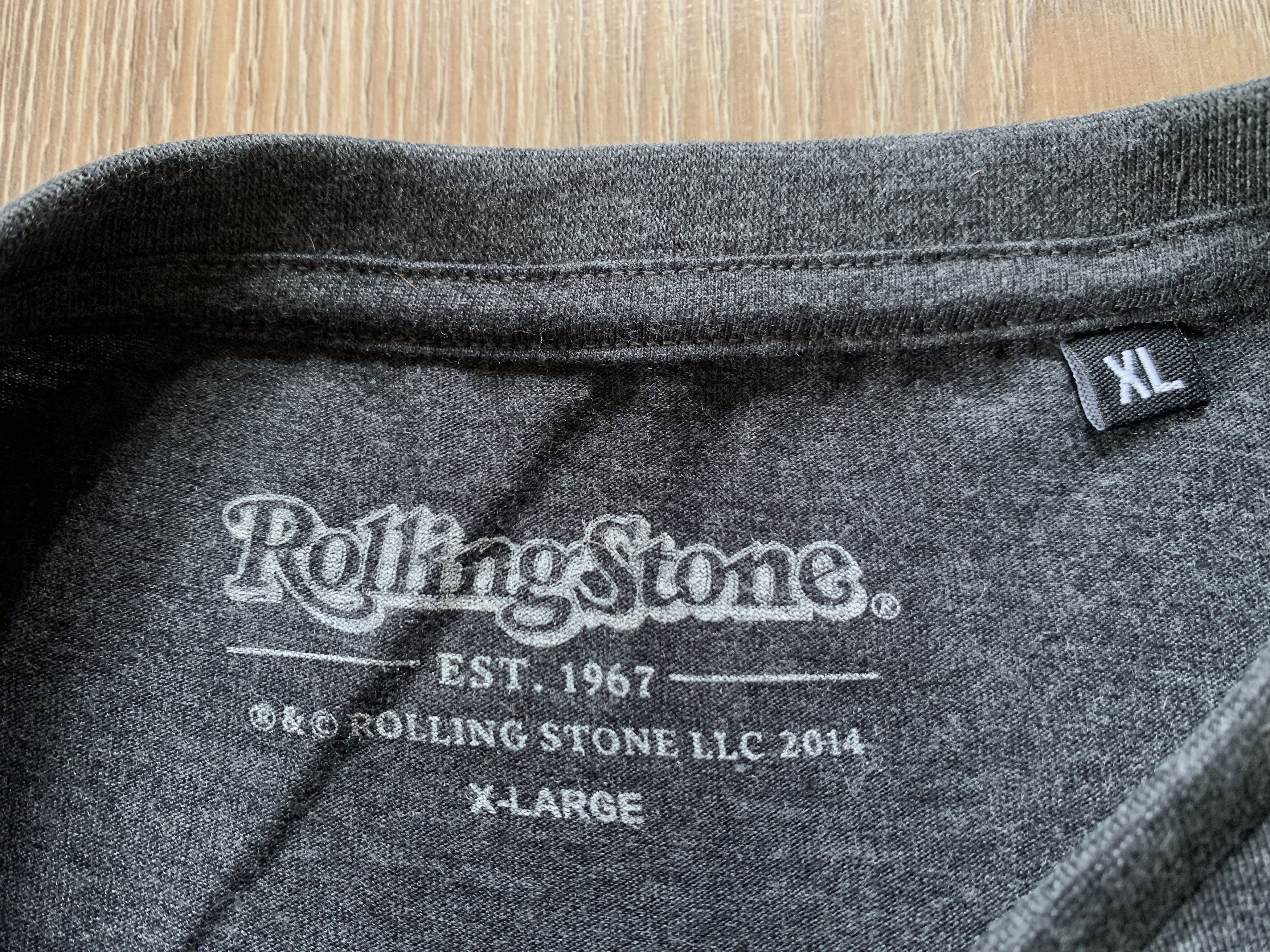 The Rolling Stones The Rolling Stones Big Guitar Logo T-Shirt 2014 Size US XL / EU 56 / 4 - 6 Thumbnail
