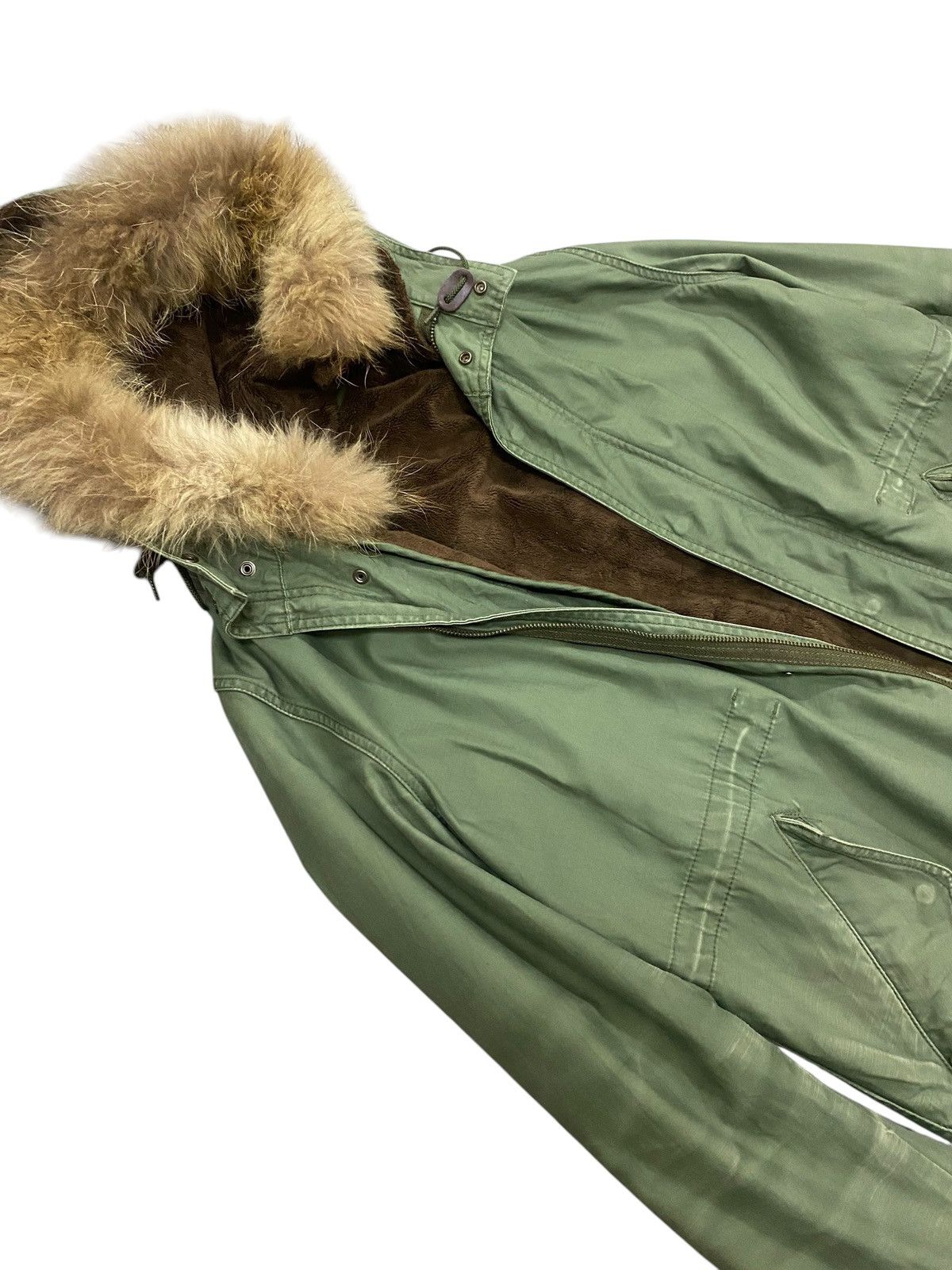 RAGEBLUE Rageblue Parka Fur Jacket Green Size US M / EU 48-50 / 2 - 3 Thumbnail