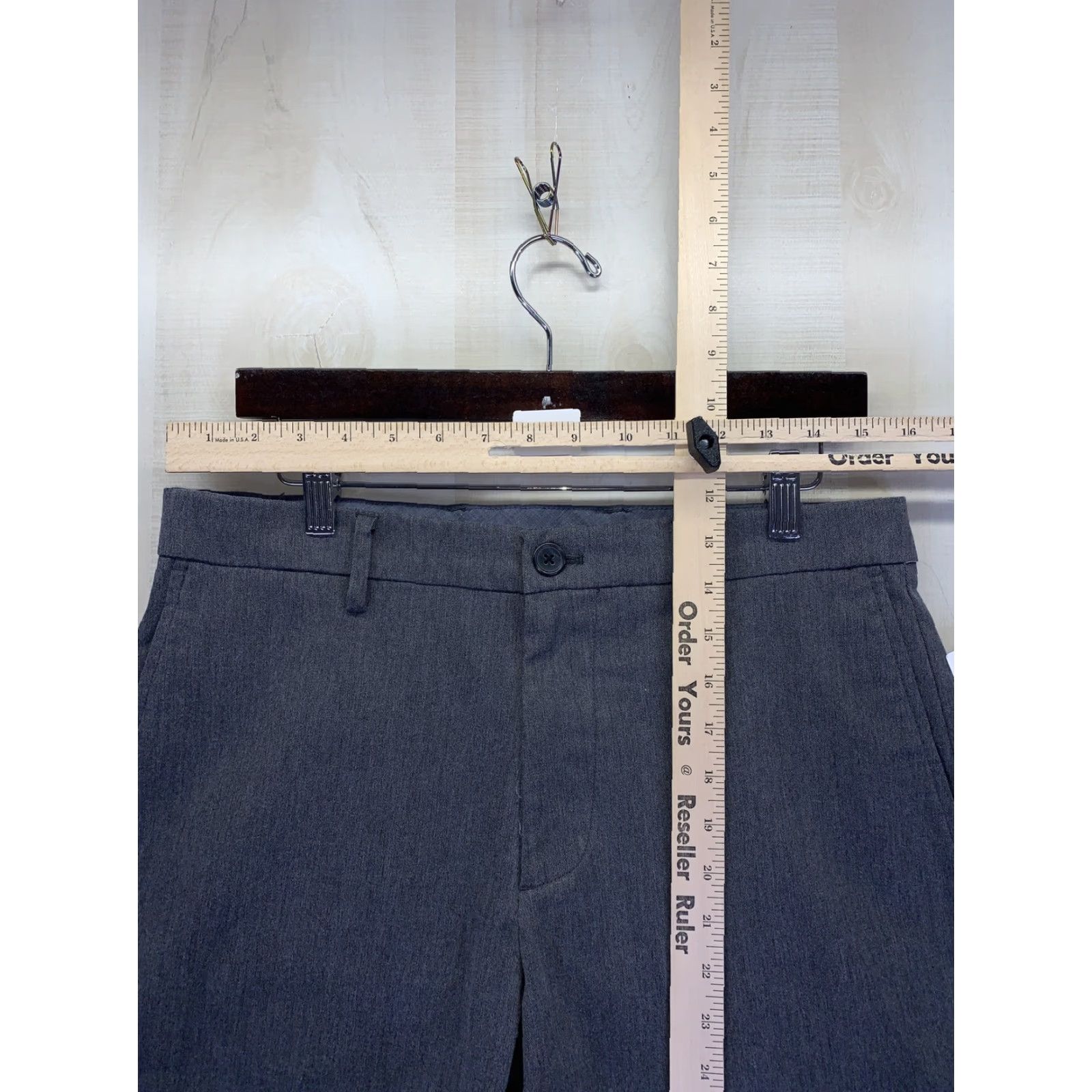 Old Navy VINTAGE Old Navy Ultimate Loose Built In Flex Gray Trouser Pants Mens 32x30 NWT-11068 Size US 32 / EU 48 - 2 Thumbnail