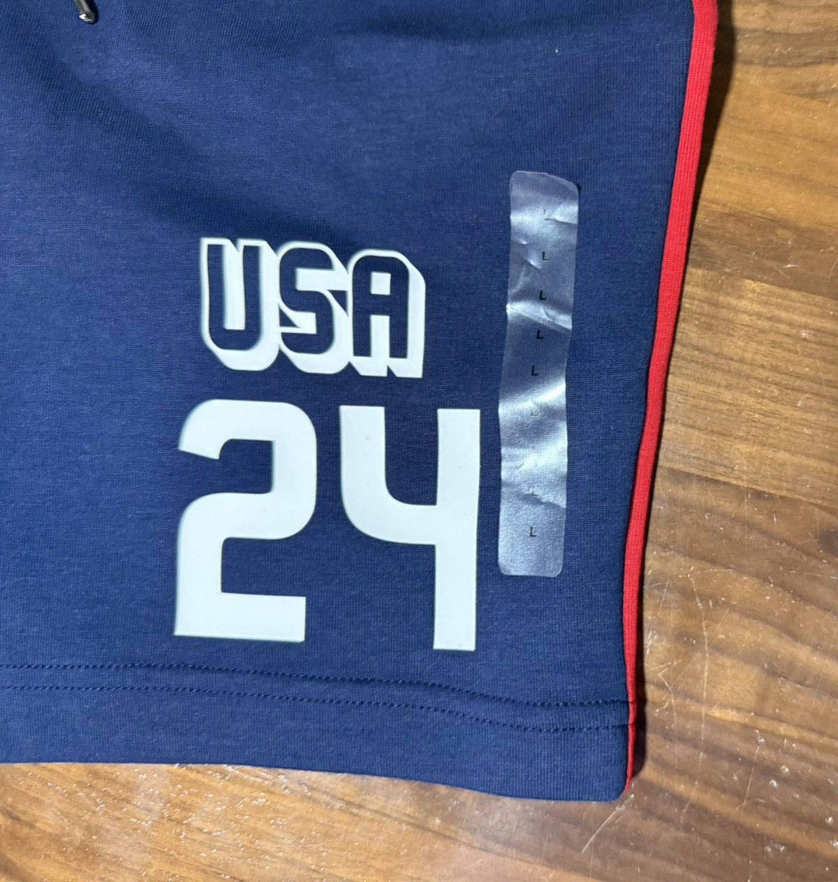 Polo Ralph Lauren Polo Ralph Lauren Team USA Navy Fleece Shorts Size Large Size US 34 / EU 50 - 2 Thumbnail