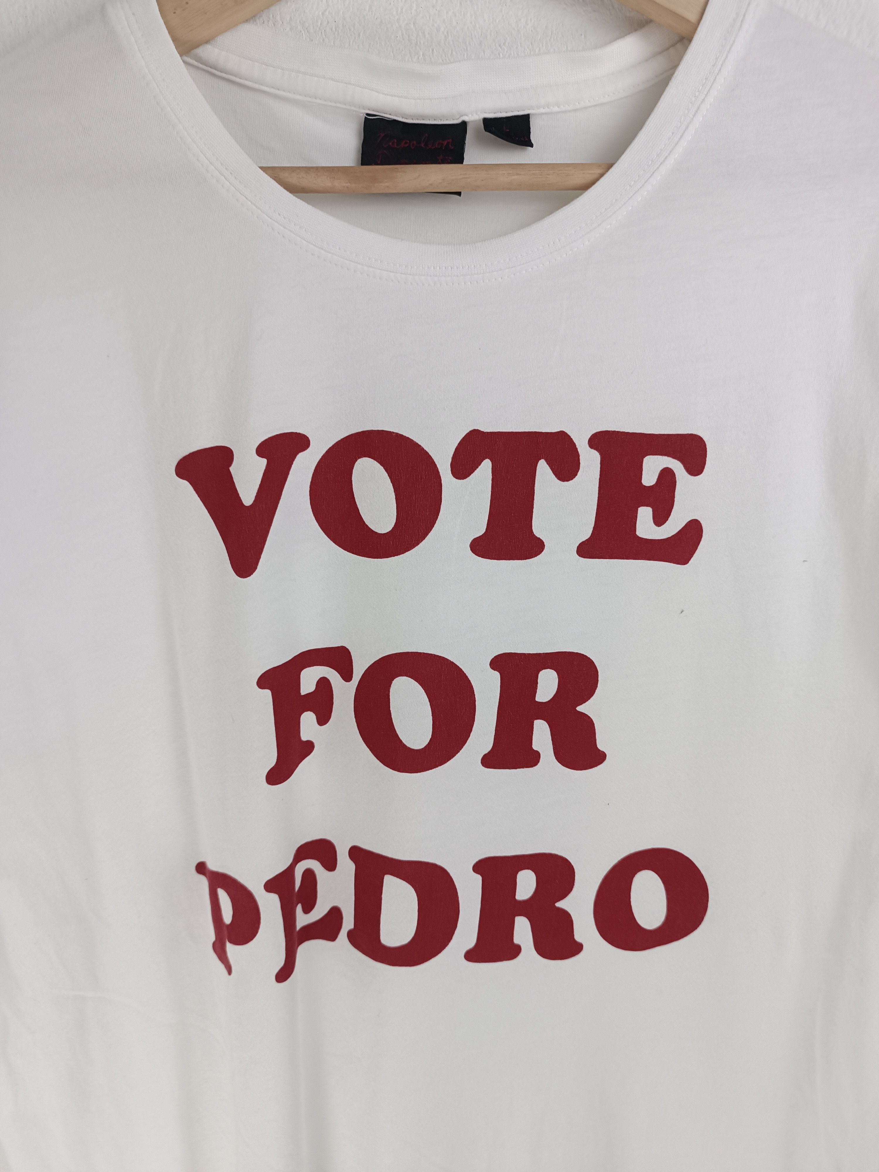 Vintage VINTAGE VOTE FOR PEDRO FROM NAPOLEON DYNAMITE FILM VERY RARE Size US L / EU 52-54 / 3 - 7 Thumbnail