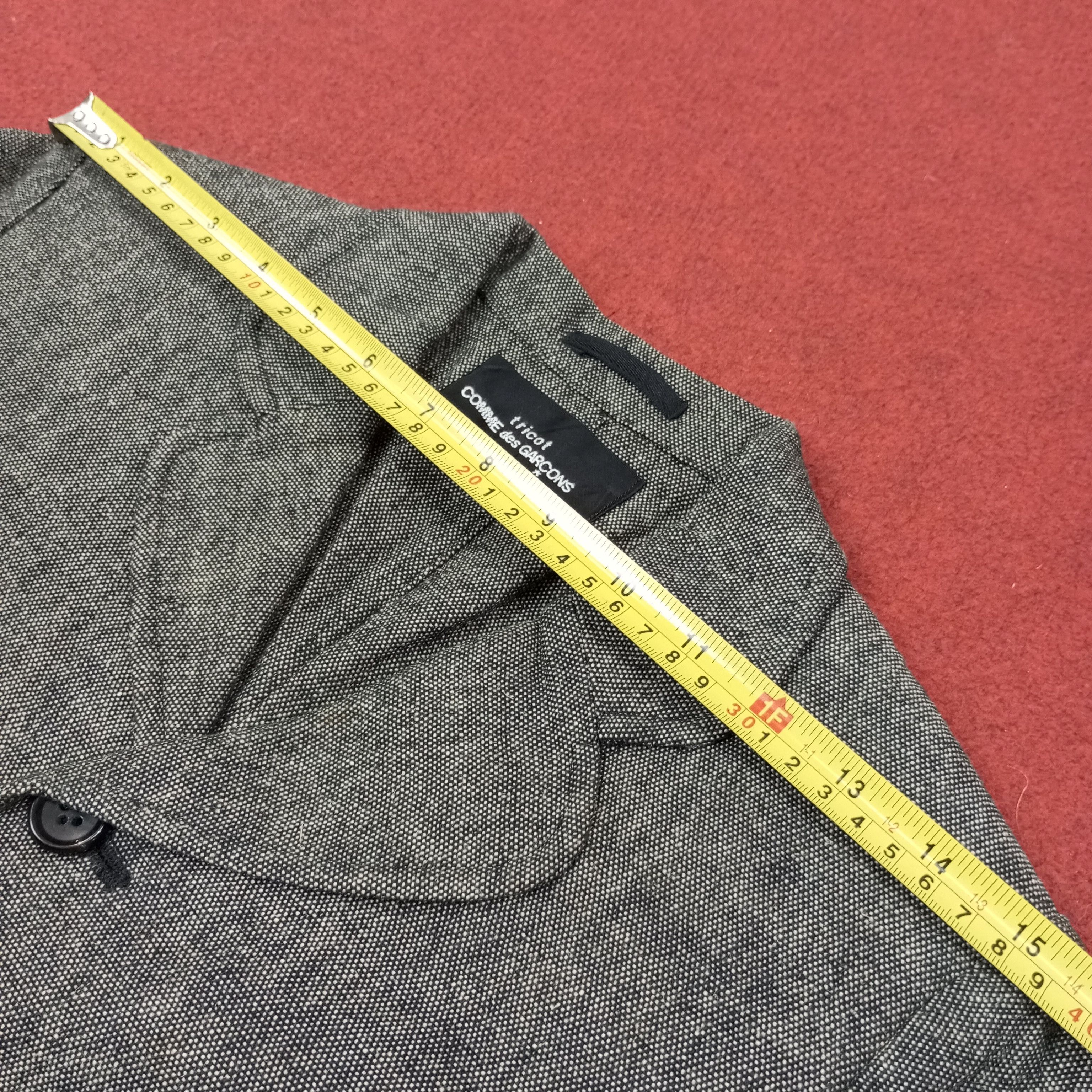 Comme des Garcons Tricot Comme des Garcons Fashion Style Blazer c255n3 Size XXS / US 00 / IT 34 - 9 Thumbnail