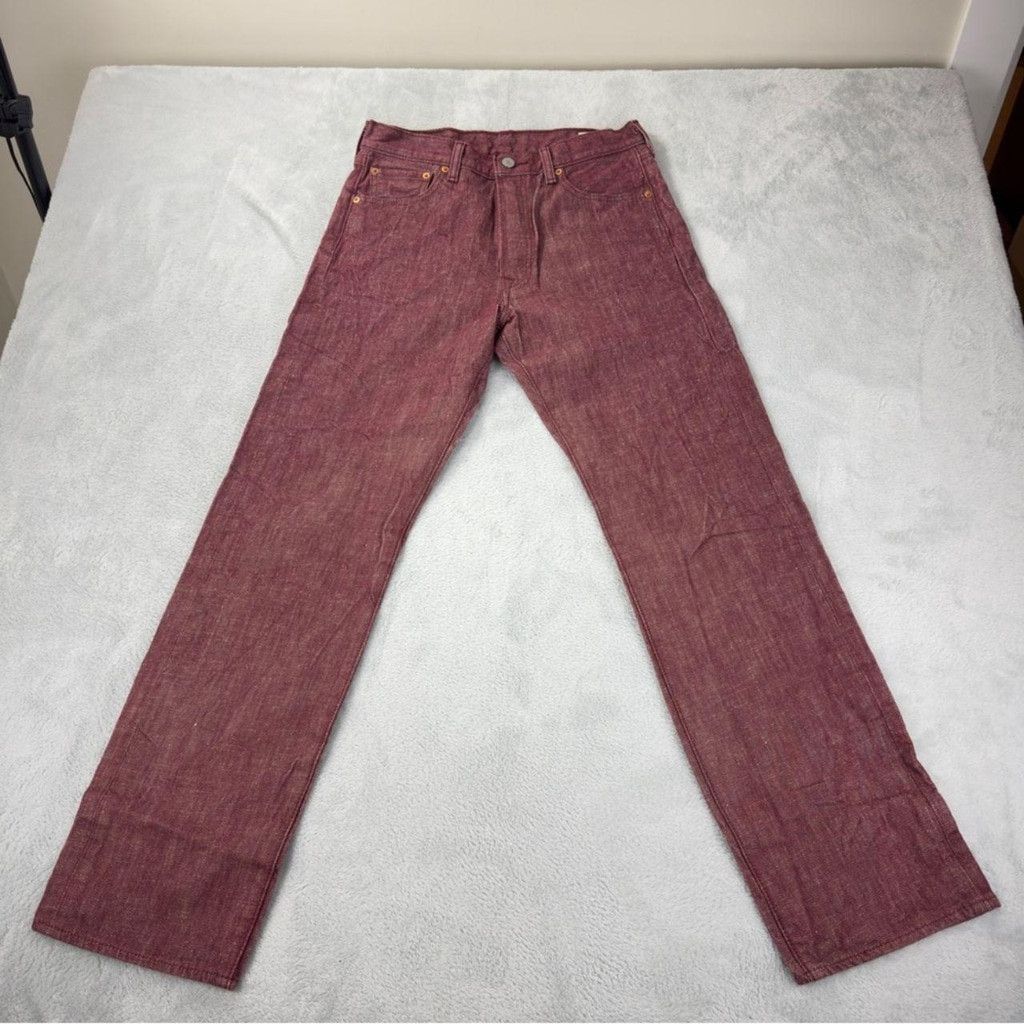 Levi's Levi's 501 Men's Sz 31x30 White Oak Cone Denim Made in Size US 31 - 3 Thumbnail