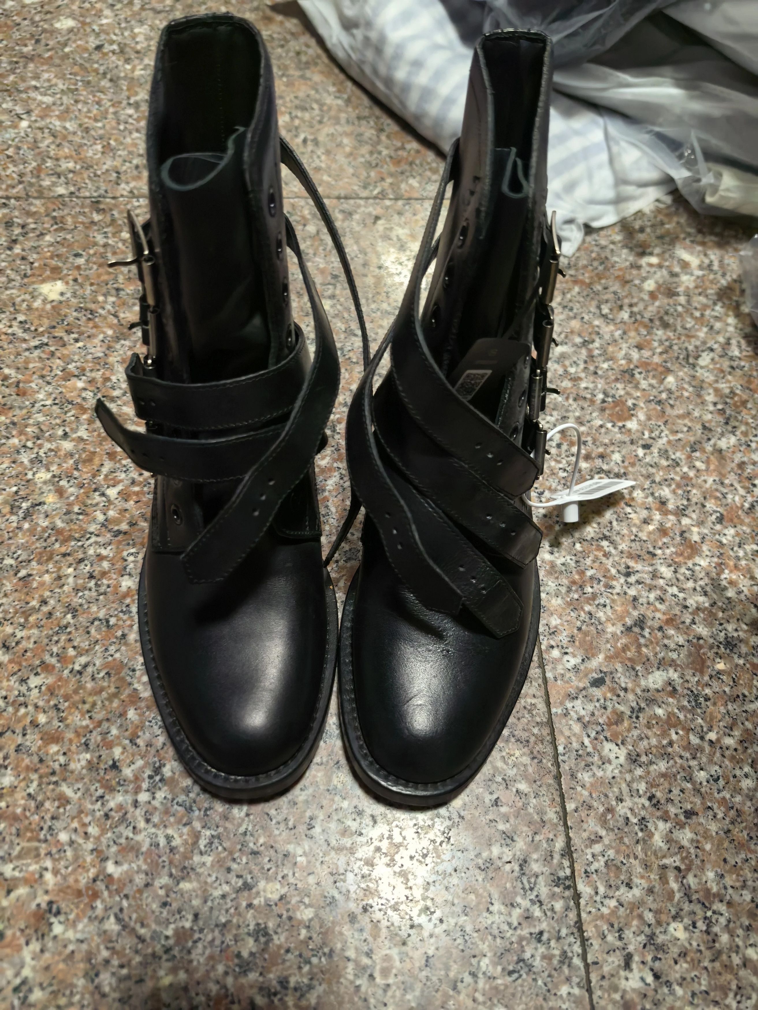 Saint Laurent Paris SLP 13AW Hedi Runway Women's Boots 36.5 Size US 6 / IT 36 - 2 Thumbnail