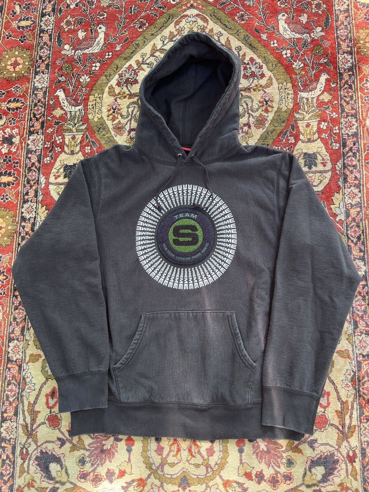 Supreme City Swirl Sweatshirt Black
