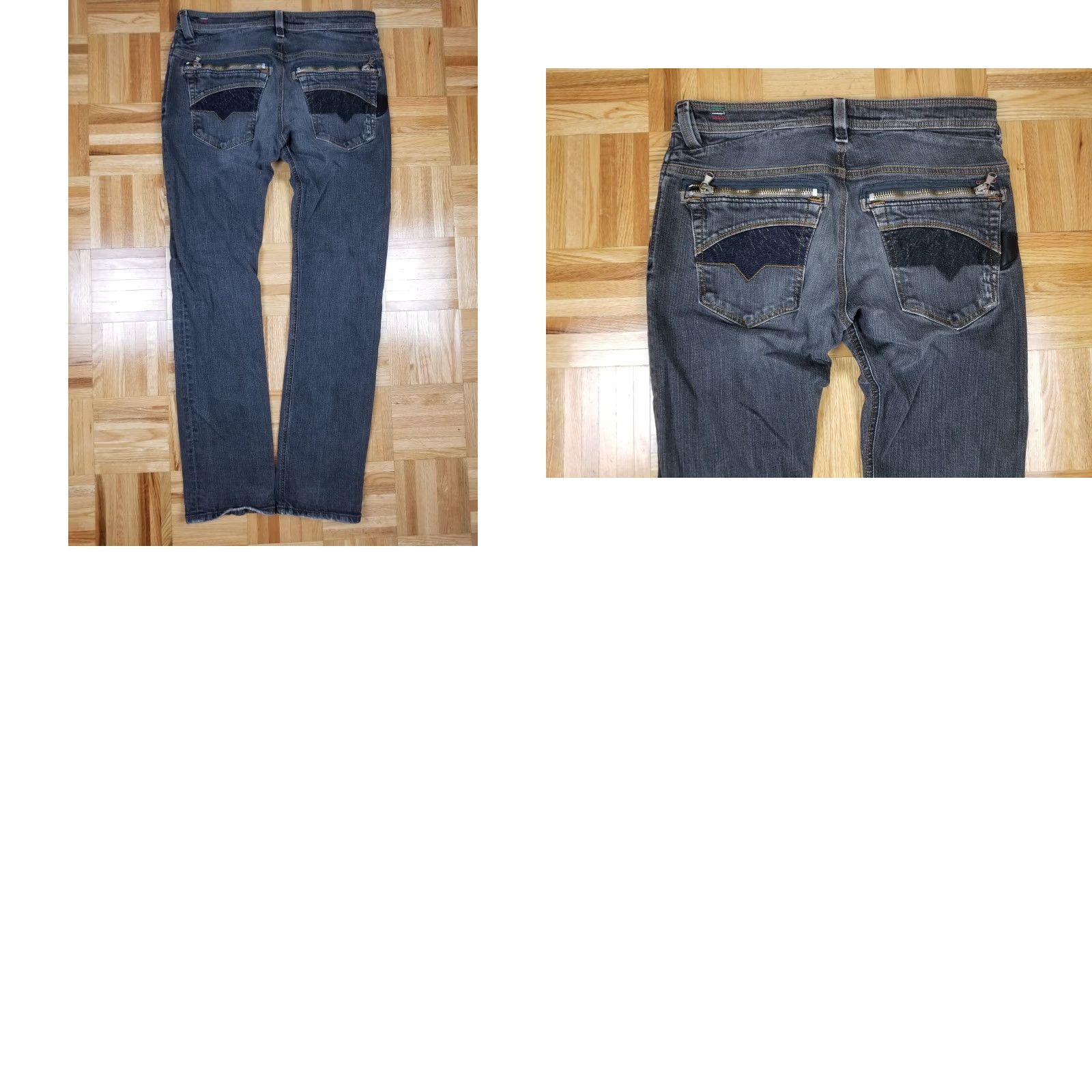 Diesel DIESEL SLAMMER MEN'S ORIGINAL BLACK JEANS W32 L32 MADE IN ITALY Jeans Pants Mens Black Diesel Slammers 32x32 Italy Size US 32 / EU 48 - 8 Thumbnail