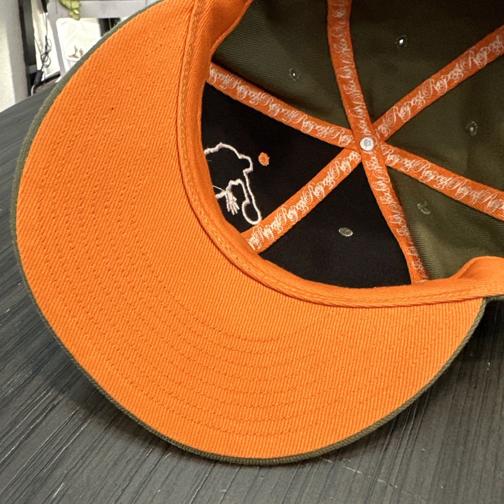 Nike NIKE Air Jordan Jumpman Fitted Baseball Cap 7 3/8 Green Flat Brim Mens Size ONE SIZE - 5 Thumbnail