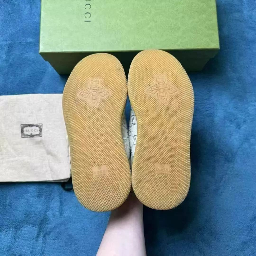 Gucci Gucci Rhyton Beige White Sole Women's 36 Size US 5.5 / IT 35.5 - 5 Thumbnail