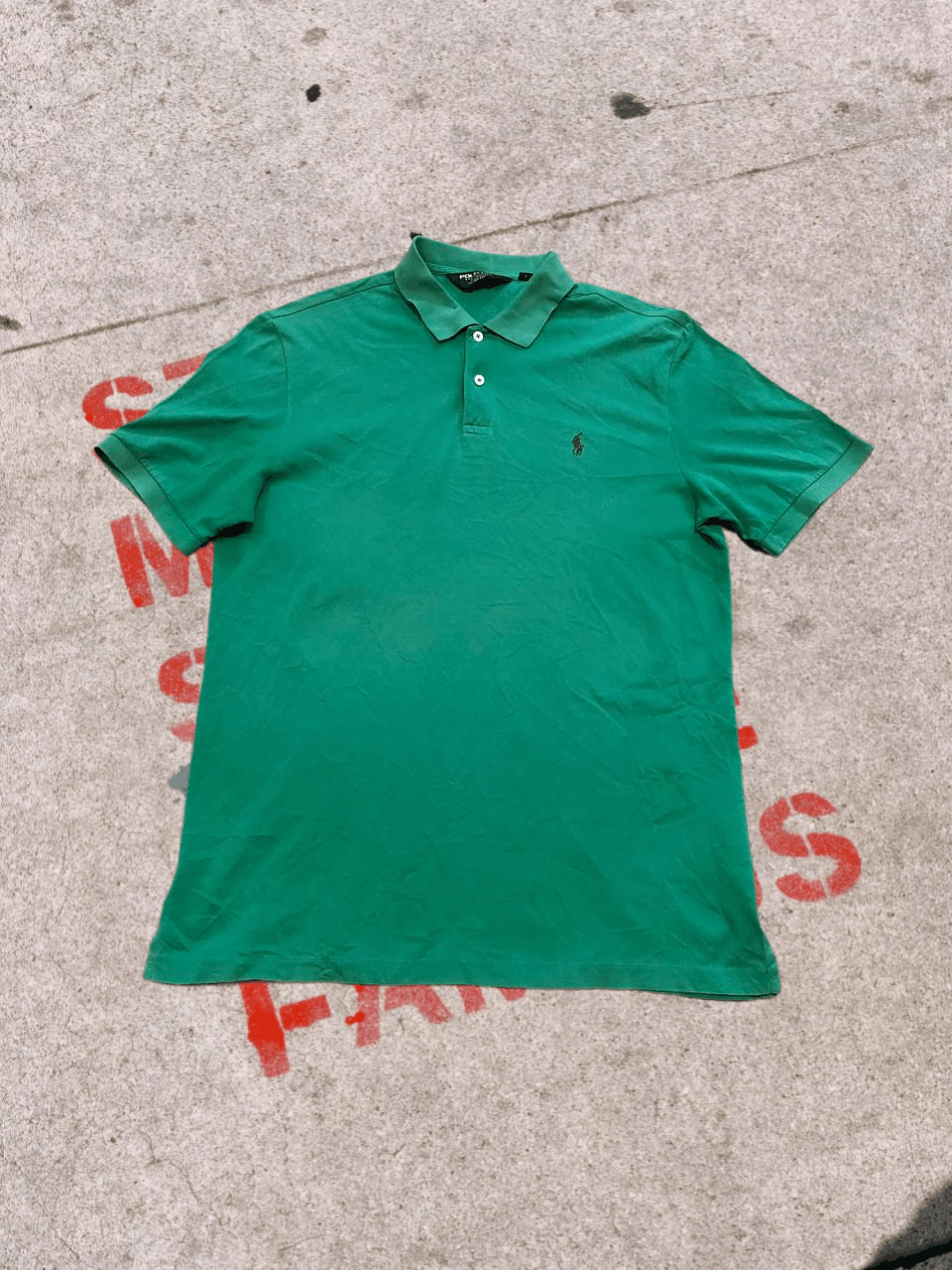 Polo Ralph Lauren Vintage Polo GOLF Ralph Lauren Classic Logo Polo T-Shirt Size US L / EU 52-54 / 3 - 1 Thumbnail