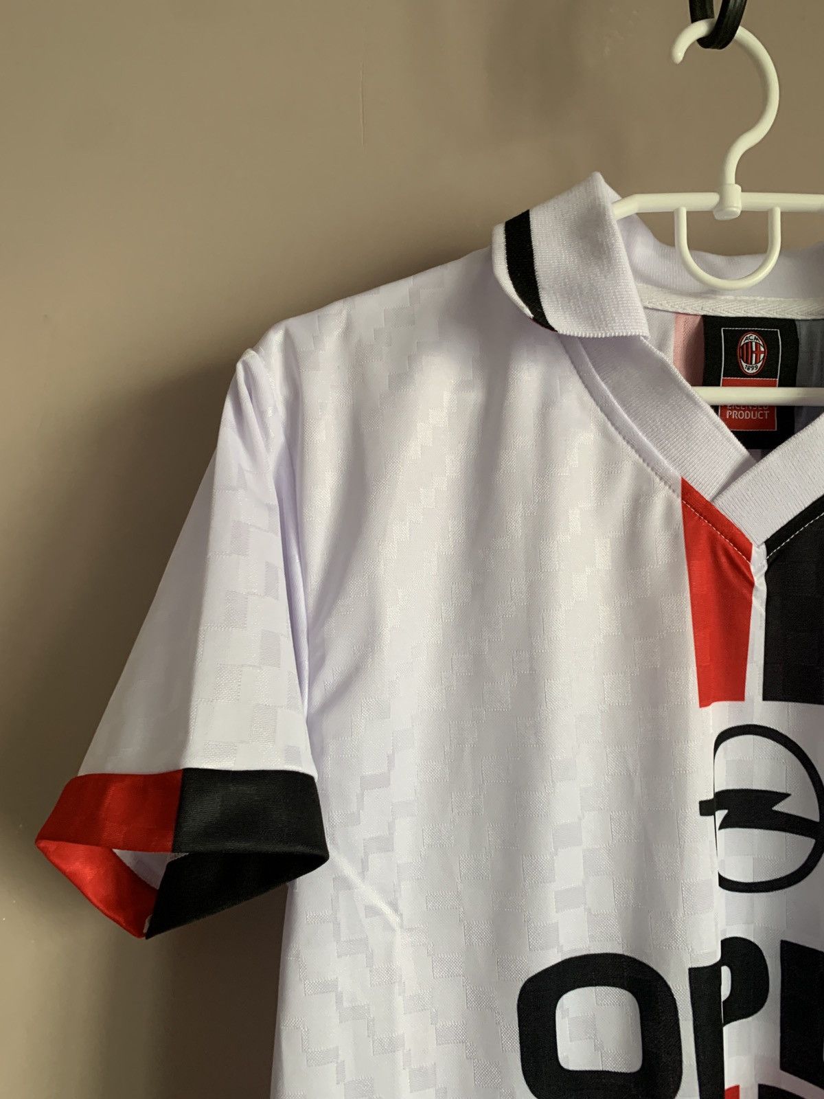 Vintage AC Milan 1995 Away Football Shirt Retro Score Draw Soccer S Size US S / EU 44-46 / 1 - 3 Thumbnail
